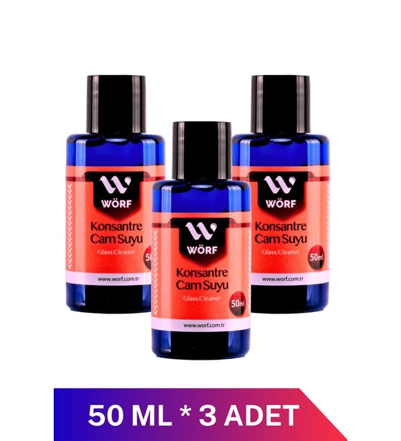 Wörf 3'lü Konsantre Cam Suyu 50 ML. 