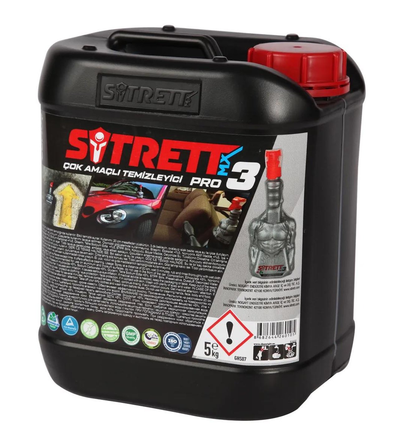 Sitrett Mx Çok Amaçlı Temizleyici Pro 5 LT.
