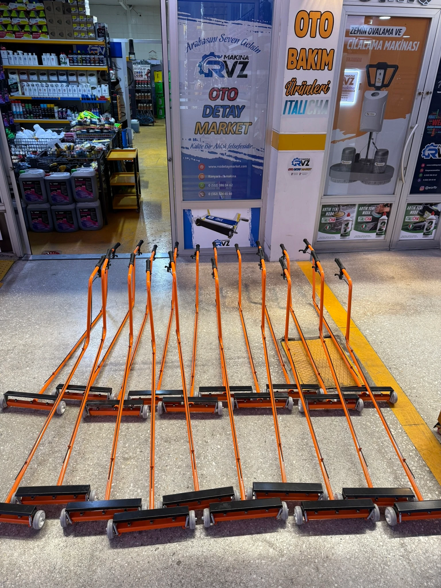 Rvz Araç Alt Yıkama Aparatı / 3 Nozullu