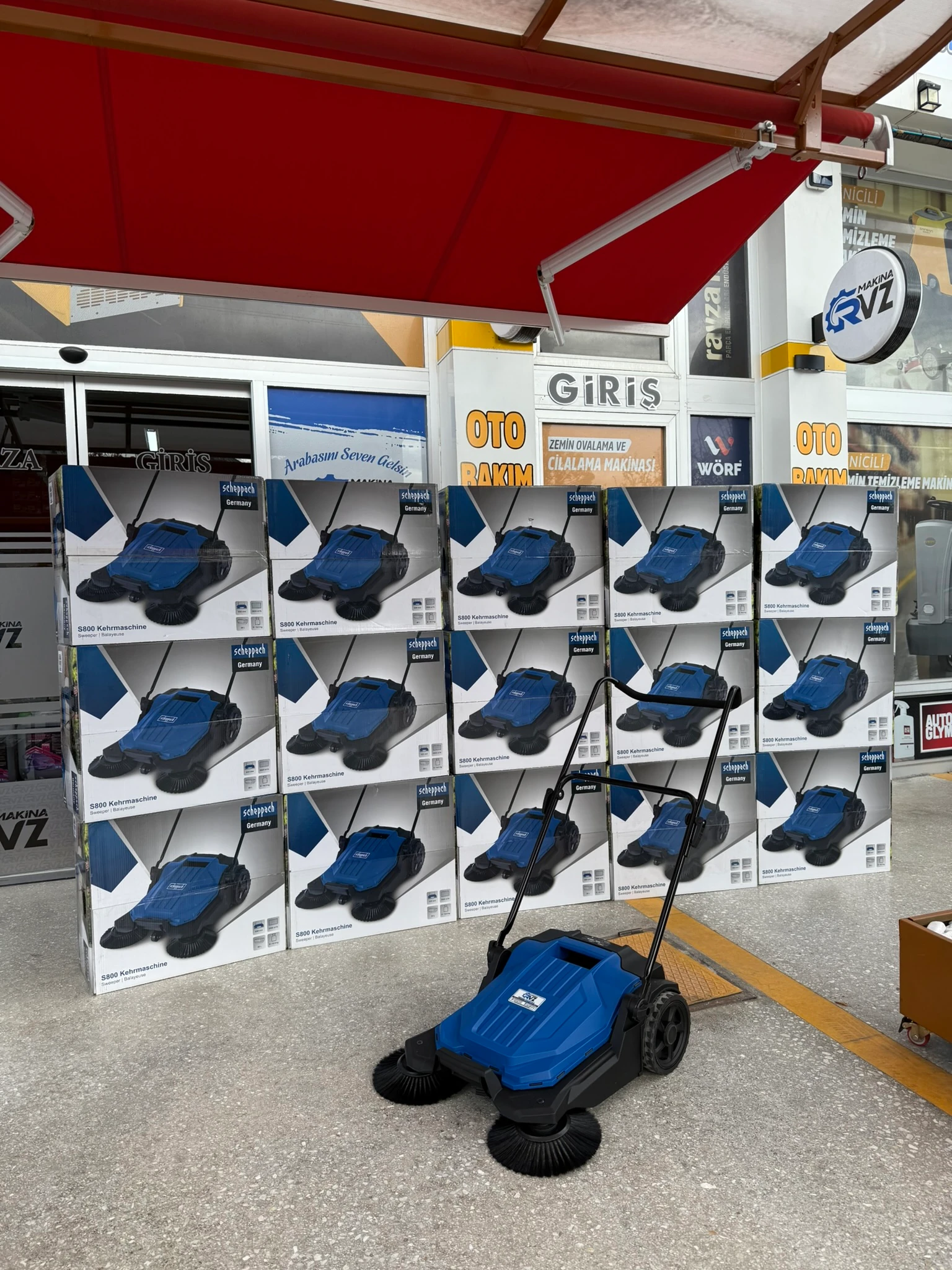 Rvz R800 Manuel Süpürge - Büyük Gırgır