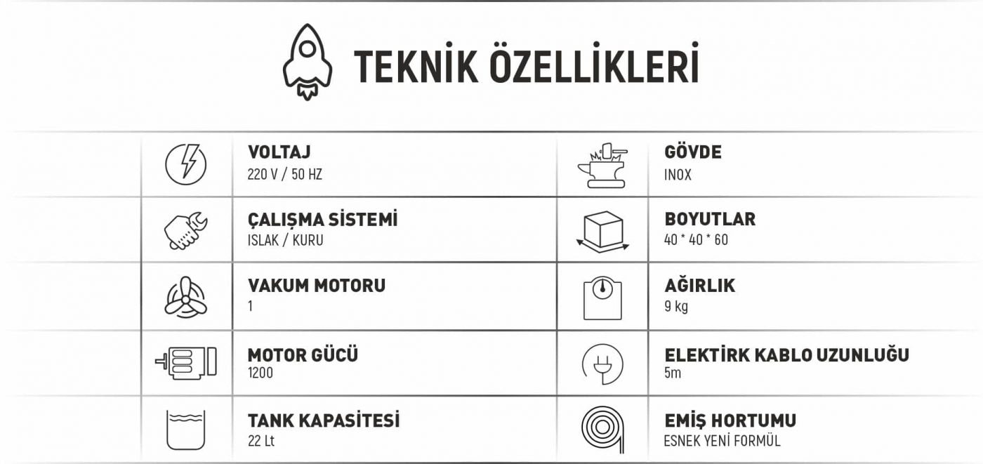 Safran DWC 221  Sanayi Tipi Tek Motorlu Süpürge Makinası 