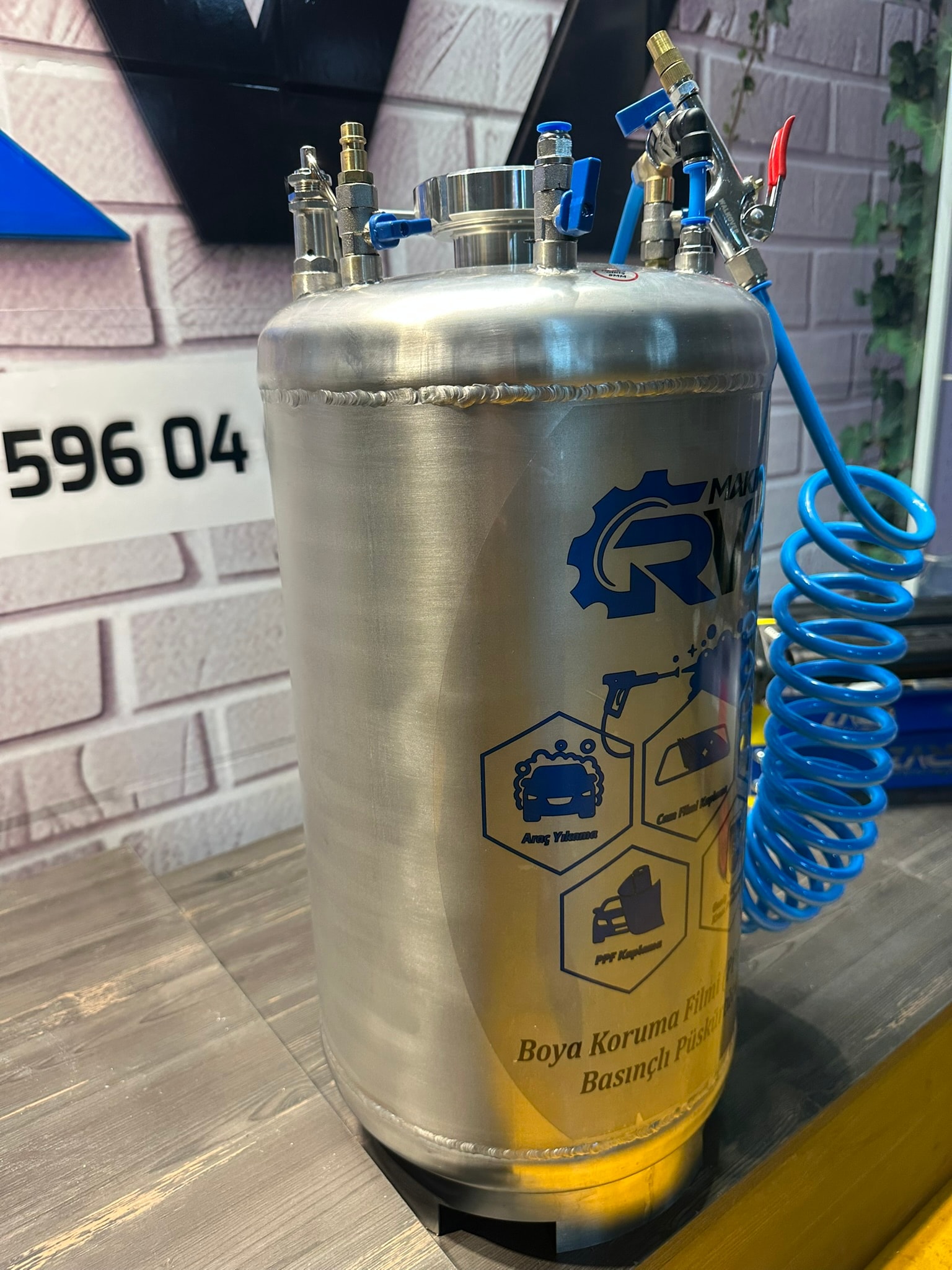 Rvz Krom Basınçlı Püskürtücü 30 LT.