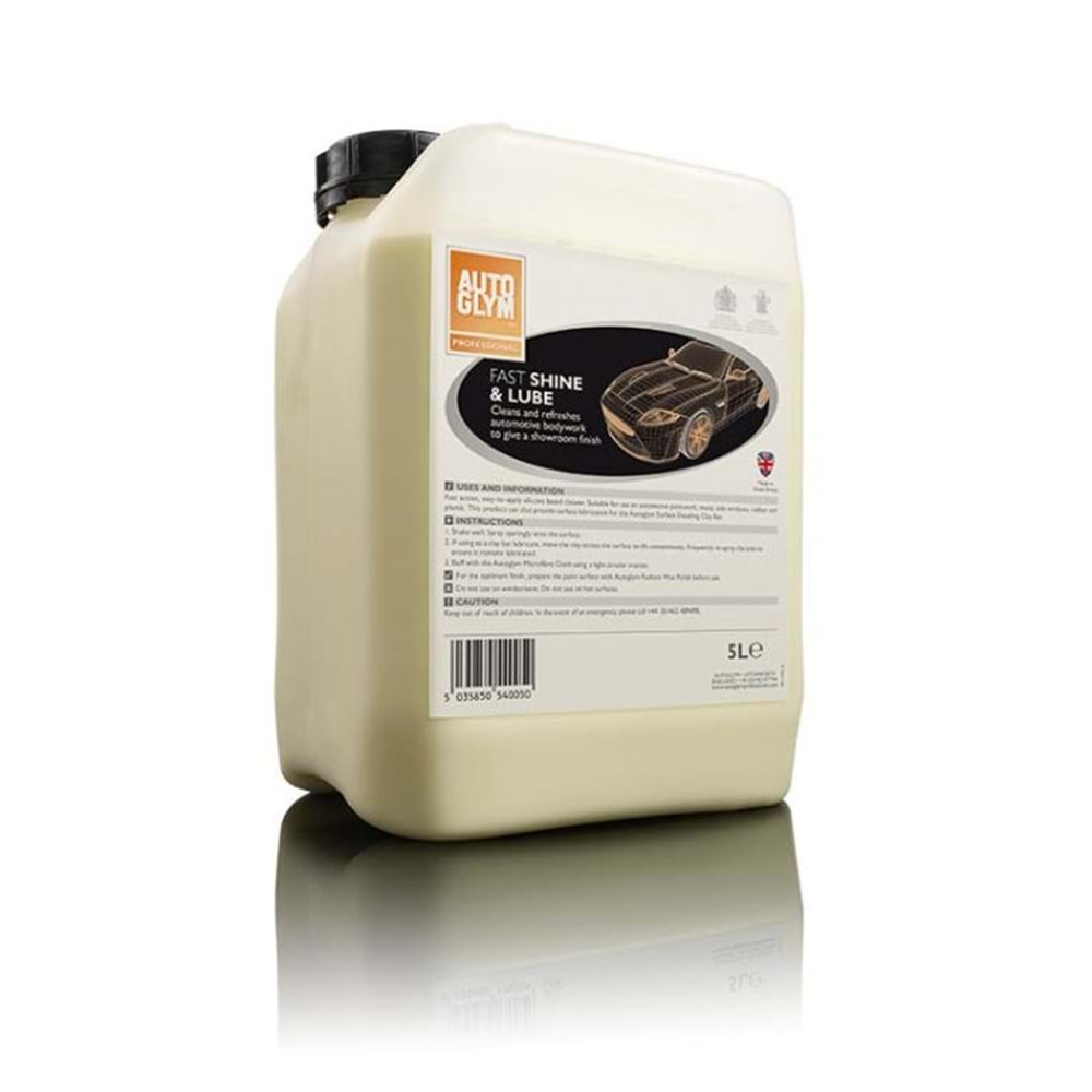 FAST SHINE & LUBE - Hızlı Yüzey Temizleyici ve Parlatıcı 5 LT.