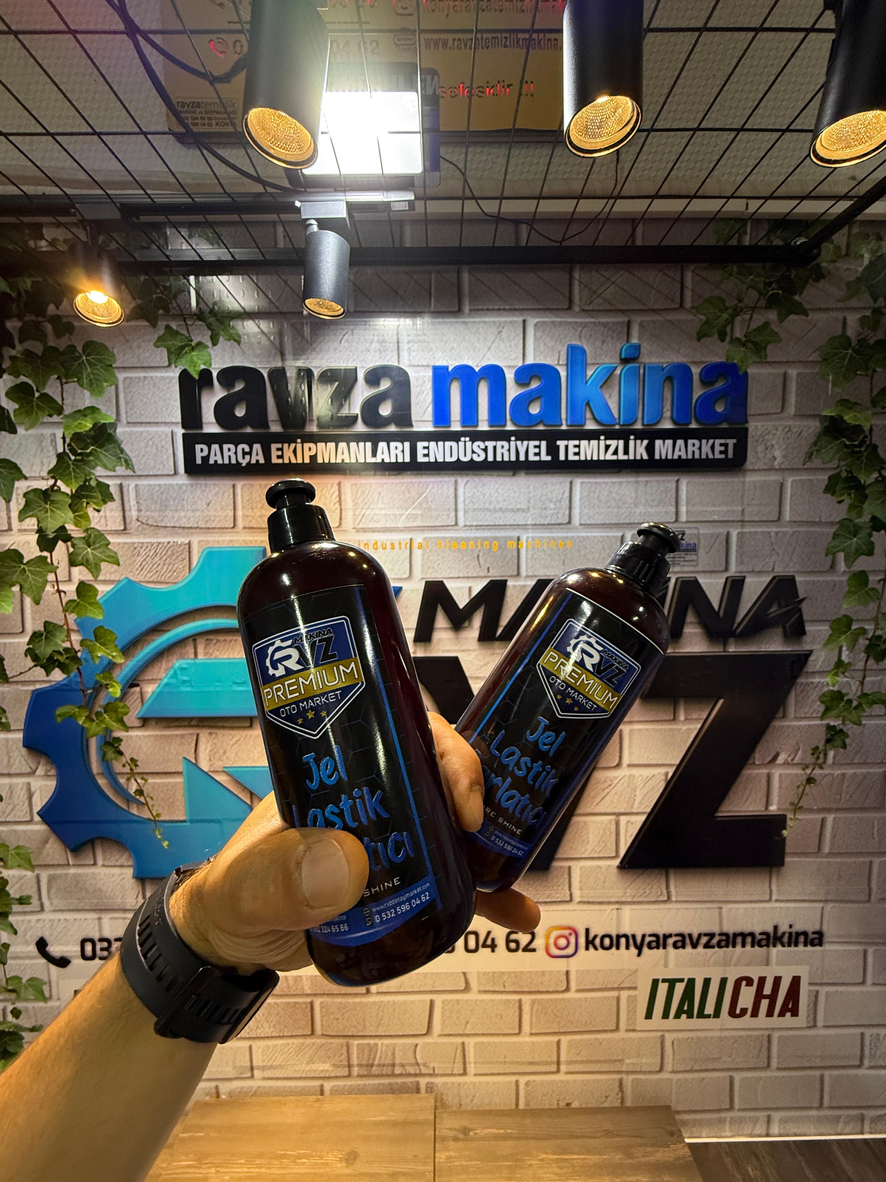 Rvz Lastik Parlatıcı Jel Premium 400 ML.