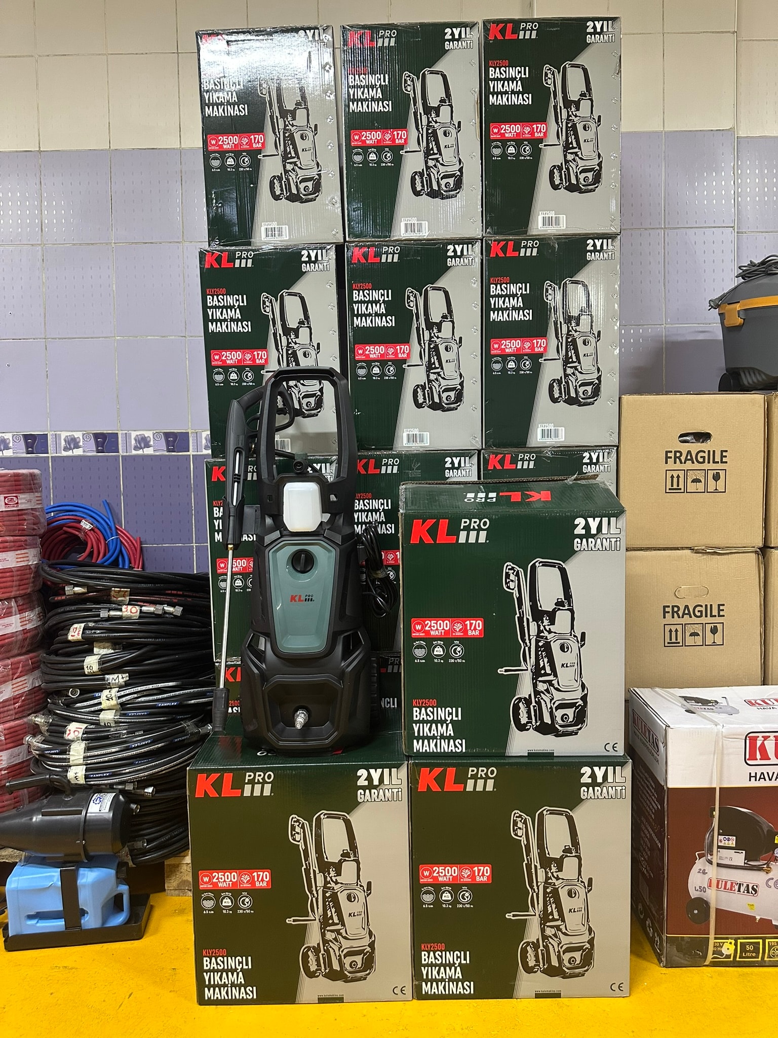 Kl Pro 170 Bar Basınçlı Yıkama Makinası