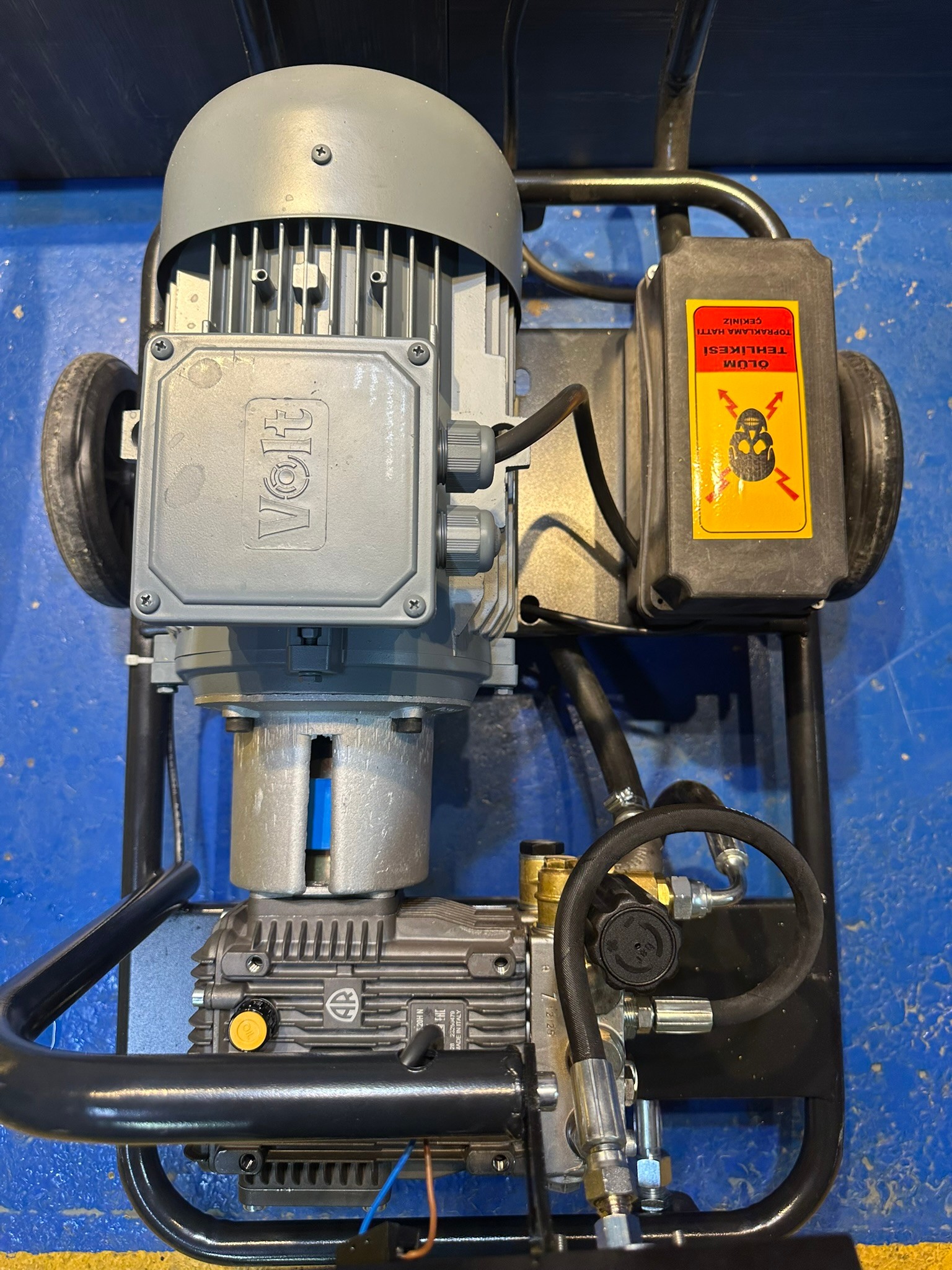 Rvz 200 Bar (380 V) Ar İtalyan Pompa Basınçlı Oto Yıkama Makinası