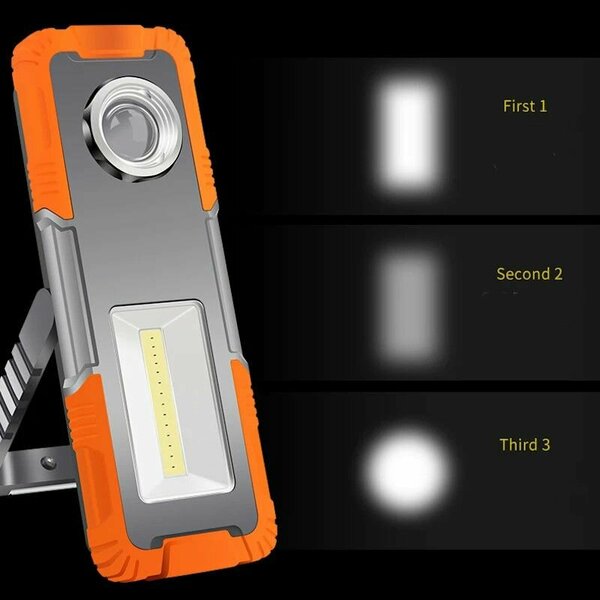 Gold Orion Led Fener Fonksiyonlu Şarjlı OR-5857 8579