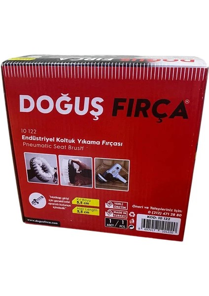 Rvz 10 122 Endüstriyel Koltuk Yıkama Fırçası 14 Cm.