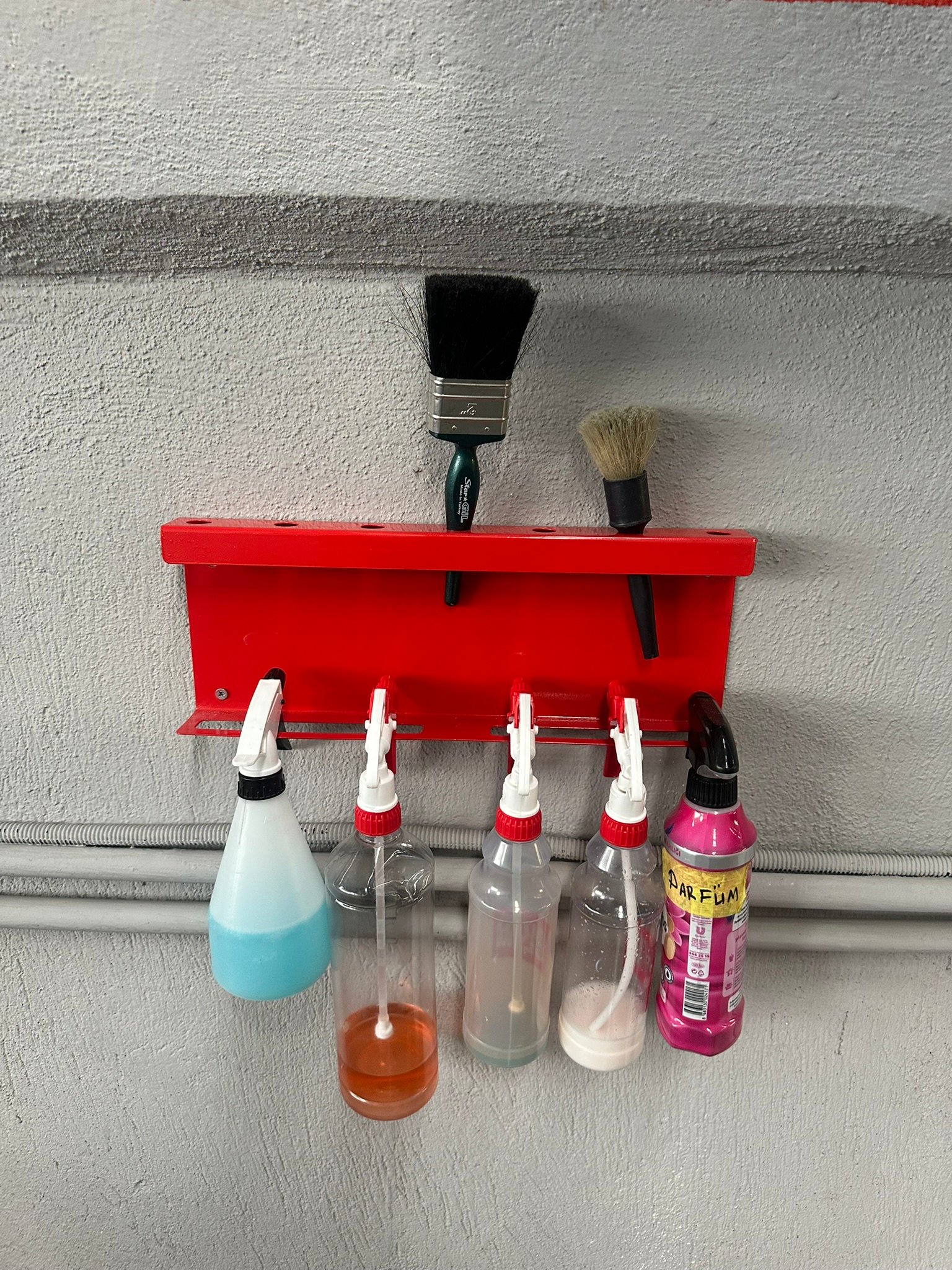 Rvz Detay Fırça - Sprey Standı / Oto Detay Metal Düzenleyici