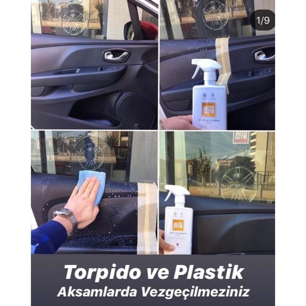 VINYL & RUBBER CARE - Vinil, Torpido, Plastik, Motor Bakım Sütü 500 ML.