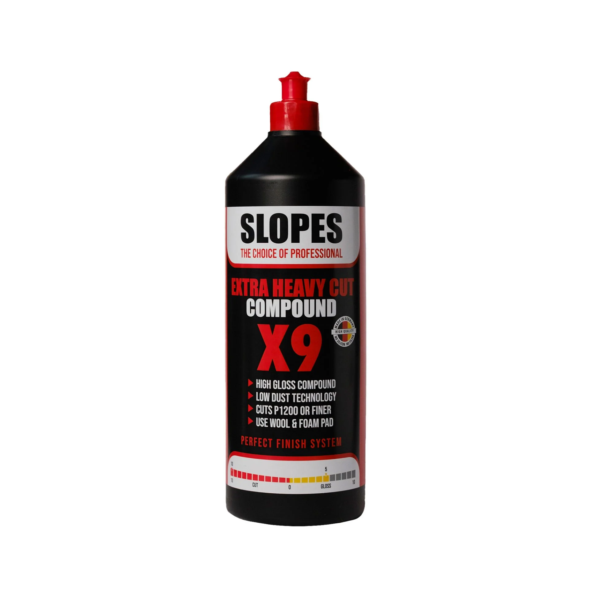 Slopes X9 Agresif Çizik Çıkarıcı Pasta 1 Lt.