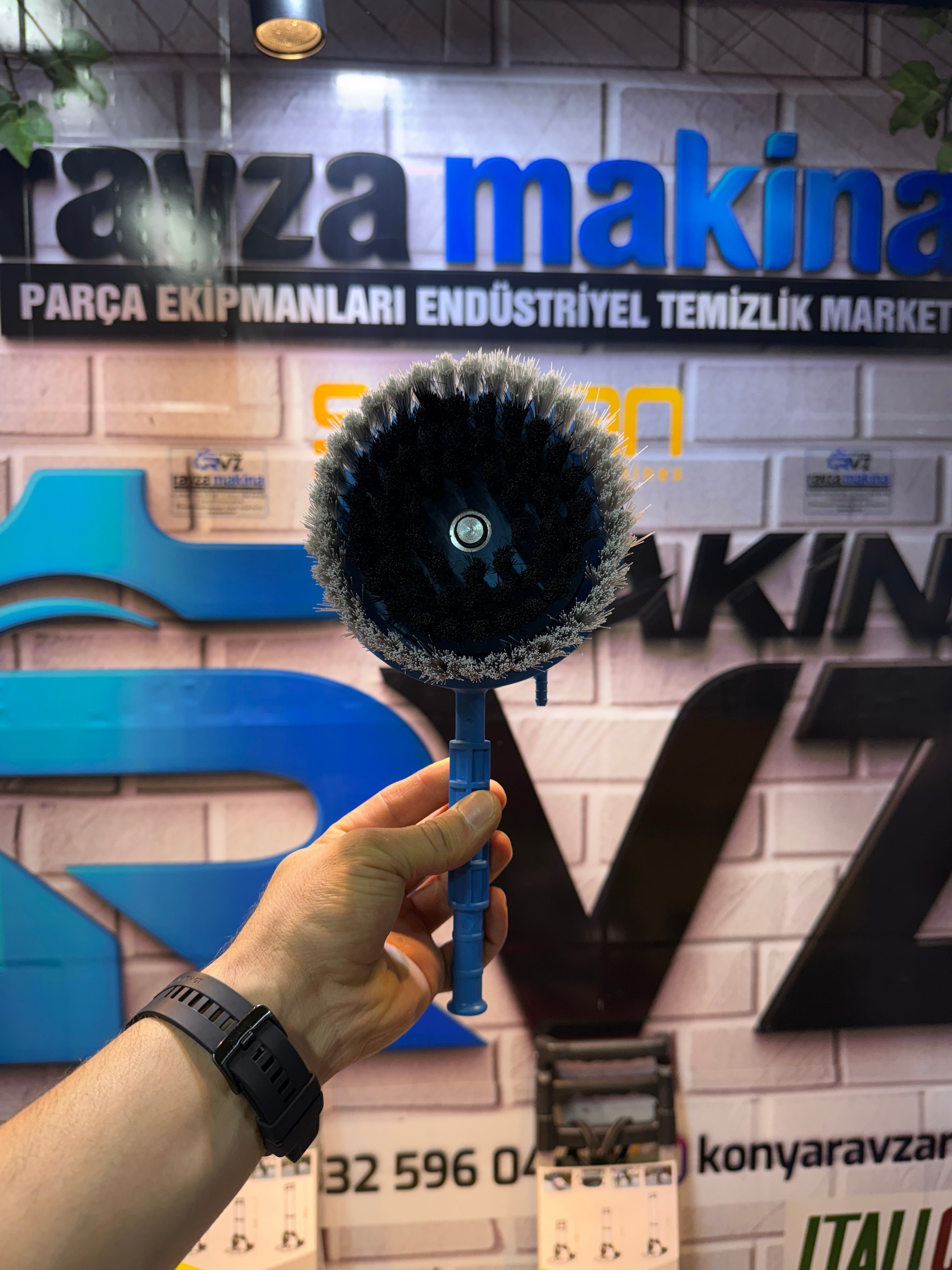 Rvz Su Sıçratmayan Fırça / İthal Yumuşak Kıl