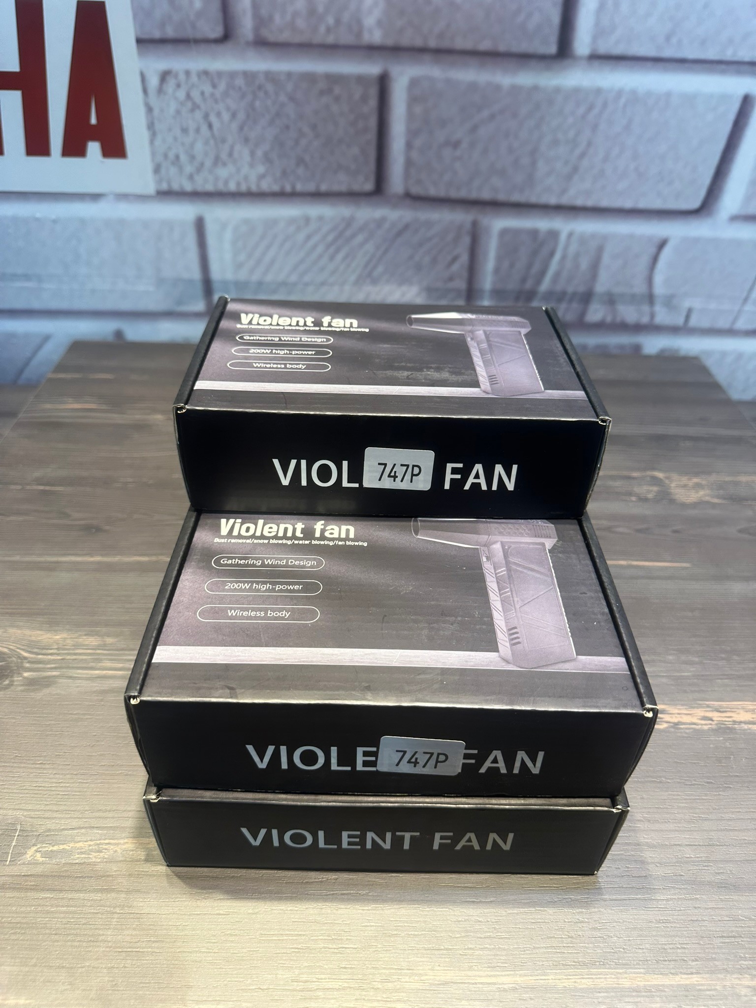Violet Mini Turbo Jet Fanı Güçlü Hava Üfleyici