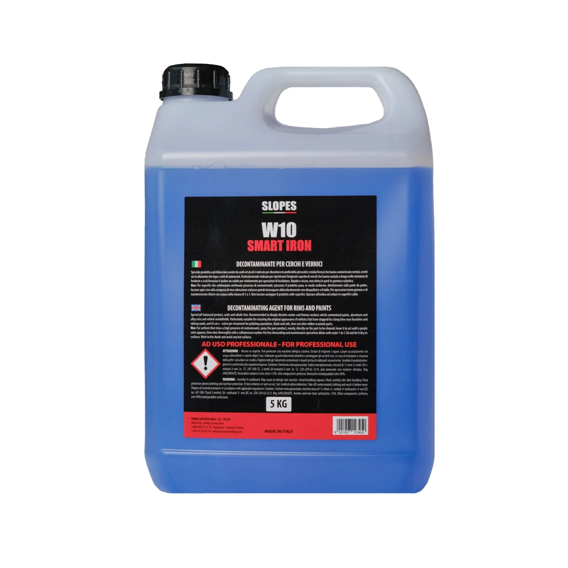 W10 Smart İron Demir Tozu Temizleyici 5 LT.