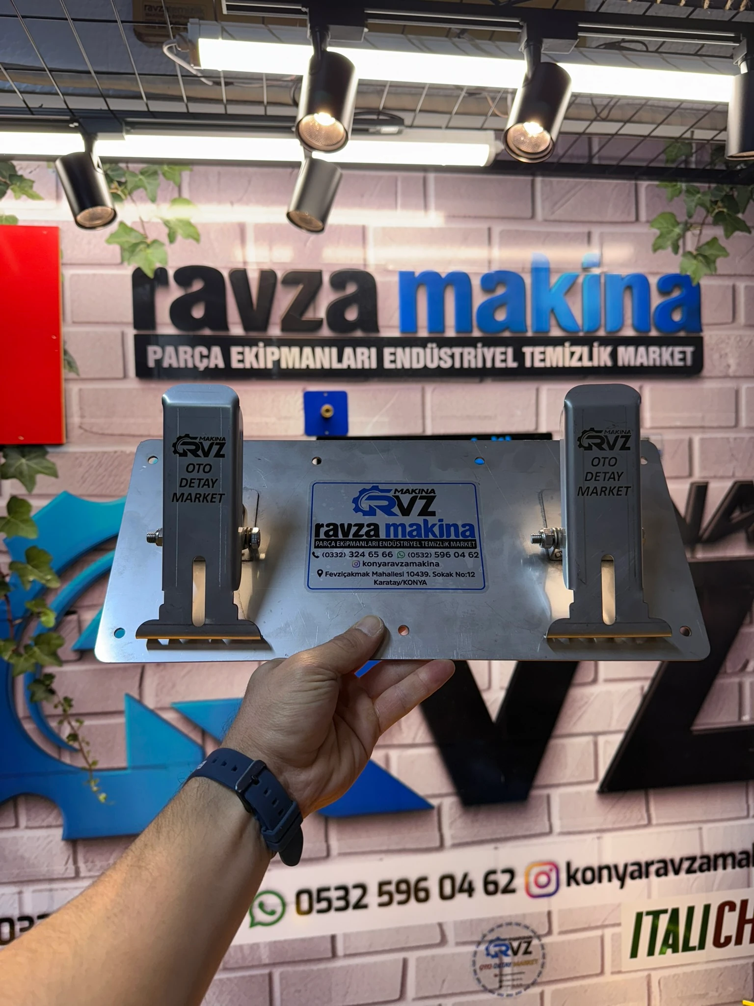 Rvz Krom Paslanmaz Çiftli Oto Paspas Tutacağı - 1 Adet