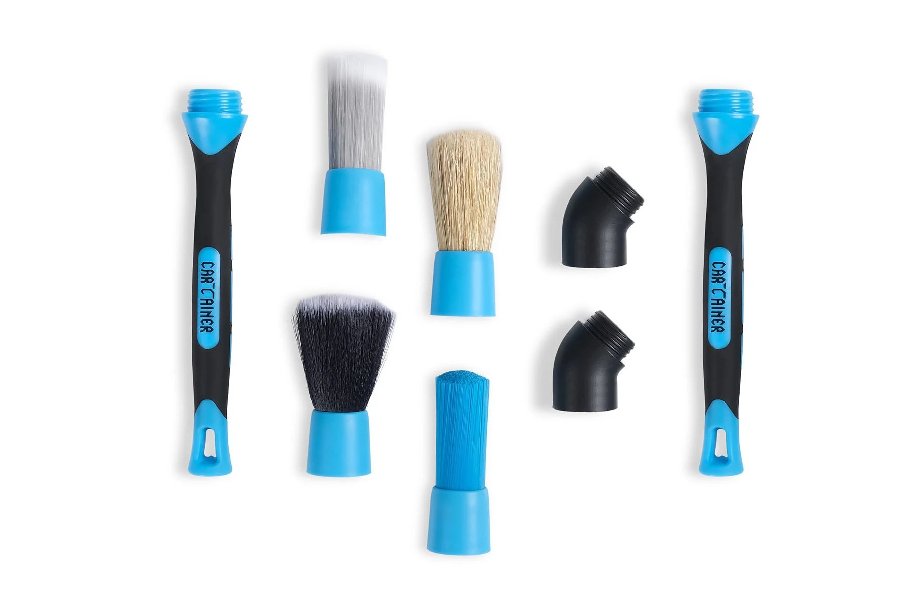 Cartaıner RubberPro 3'lü Kauçuk Gövde Sökülebilir Detay Fırçası Seti