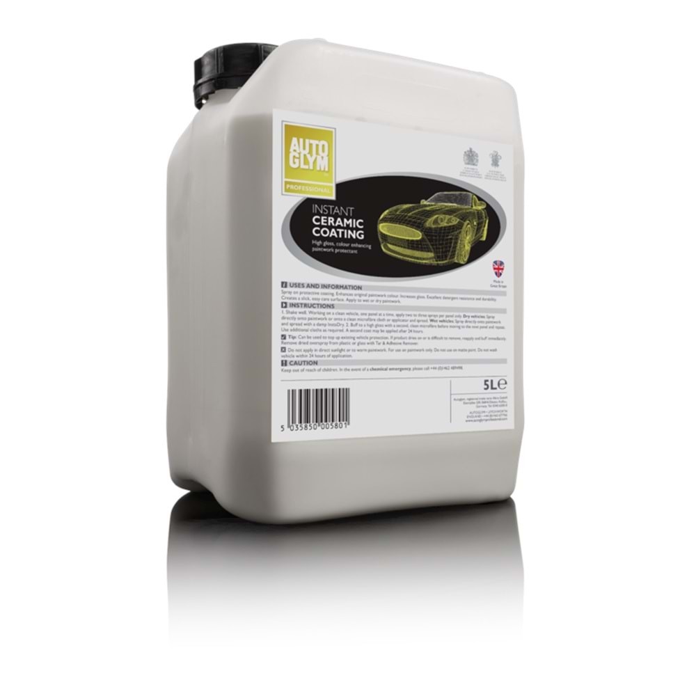 INSTANT CERAMIC COATING - Seramik Performansında Bakım Cilası 5 LT.