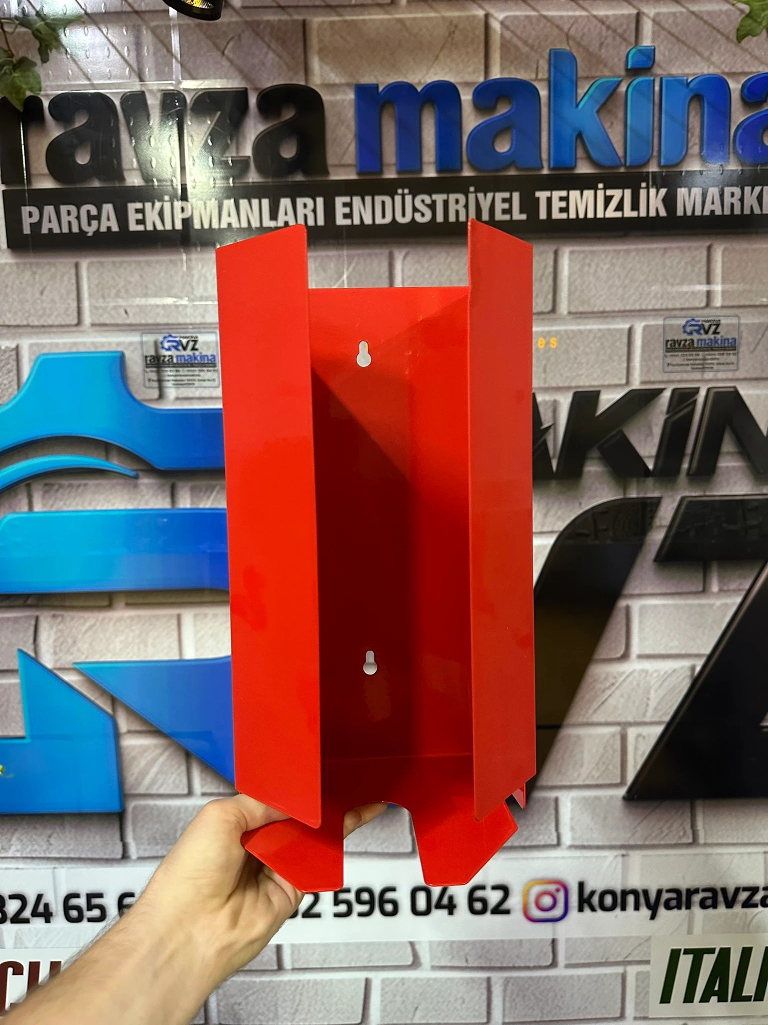 Rvz Keçe - Sünger Aparatı / Oto Detay Düzenleyici - Kırmızı Renk