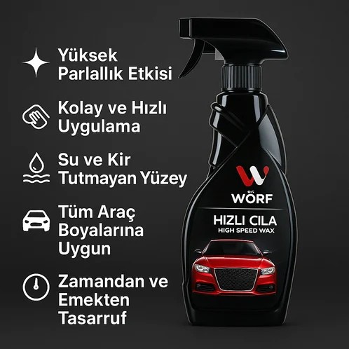 Wörf Hızlı Cila 500 ML.