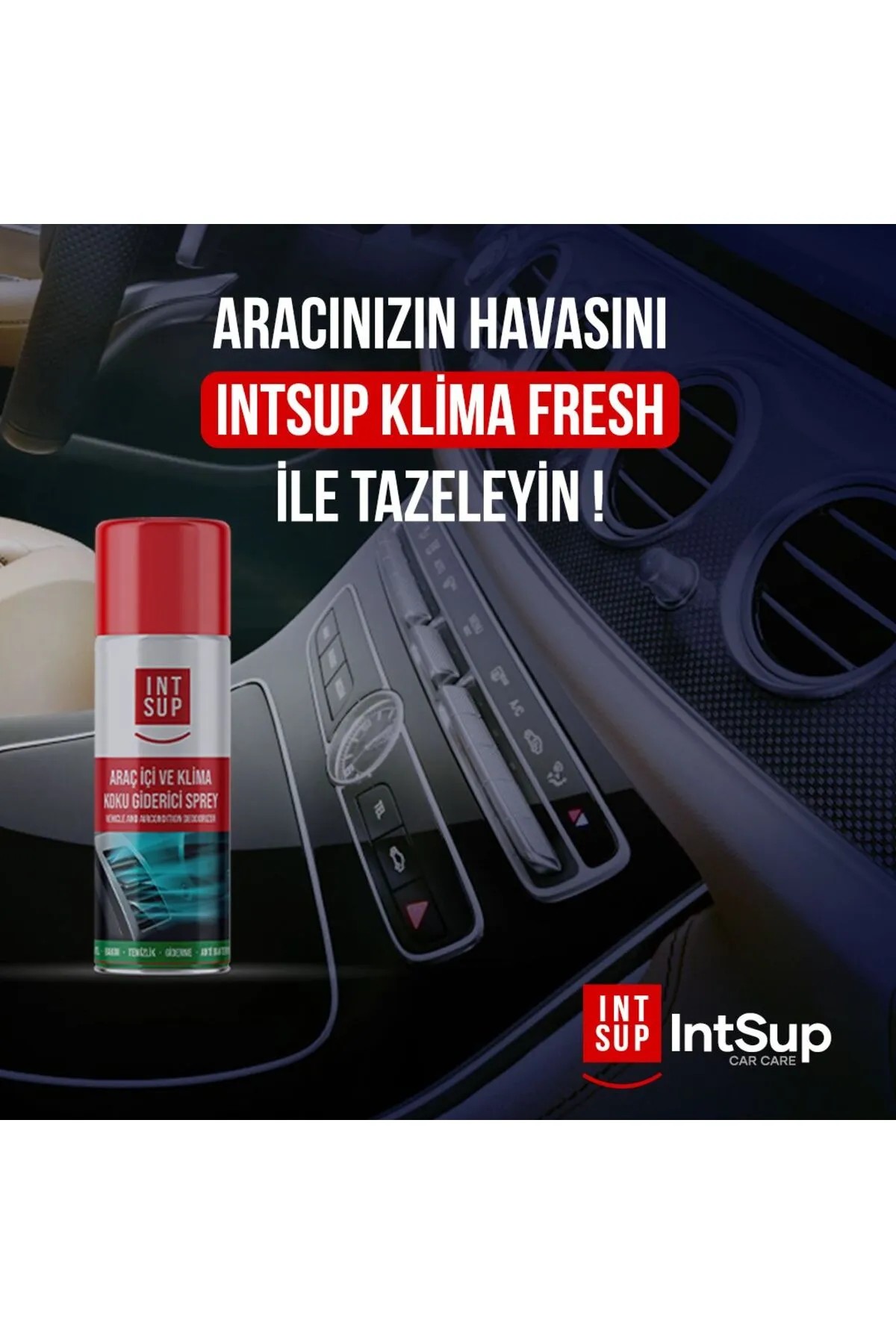 Intsup Koku Giderici Klima Bombası , Temizleyici Eva Fresh Kokulu Dezenfektan Sprey 50 ML.