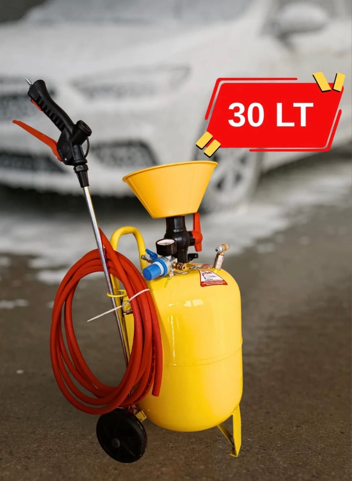 Rvz 30 Lt Kapasiteli Köpük ve Sıvı Püskürtme Tankı