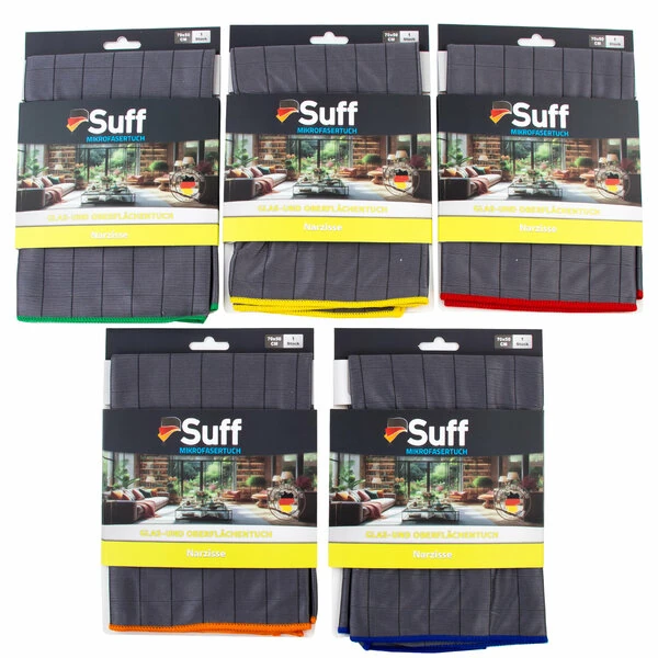 Suff Cam ve Yüzey Bezi Mikrofiber Nergis (Narzisse) 50x70 5484