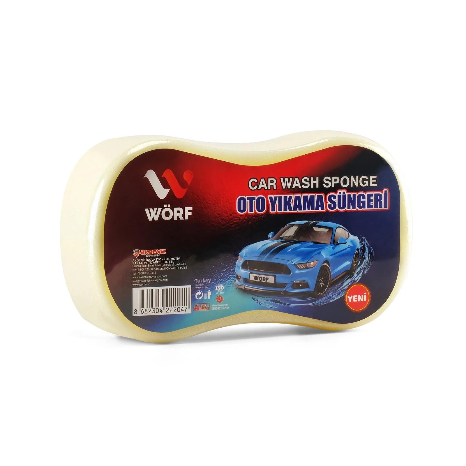 Wörf Oto Yıkama Süngeri