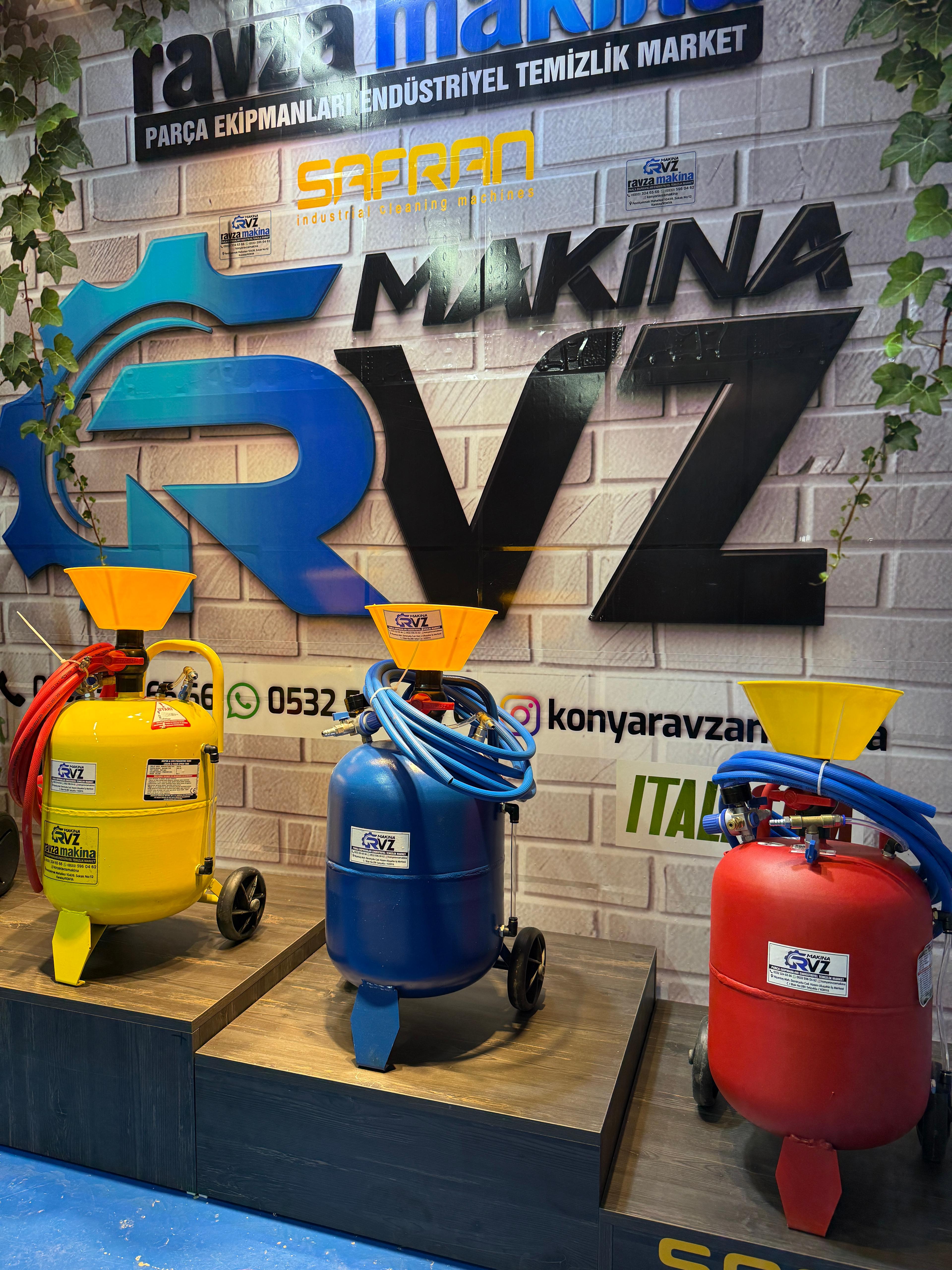 Rvz Köpük ve Sıvı Püskürtme Tankı 30 LT.