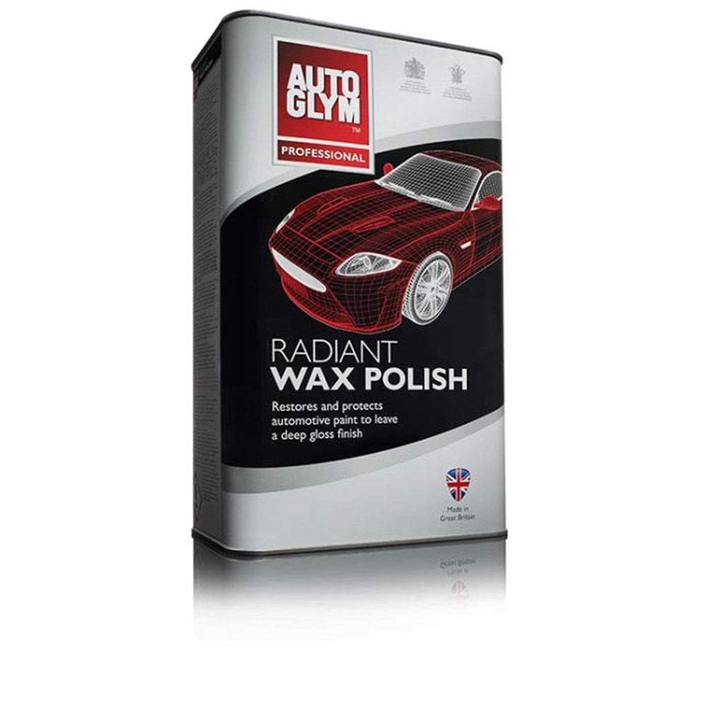 RADIANT WAX POLISH - Boya Yenileyici ve Koruyucu Cila 5 LT.