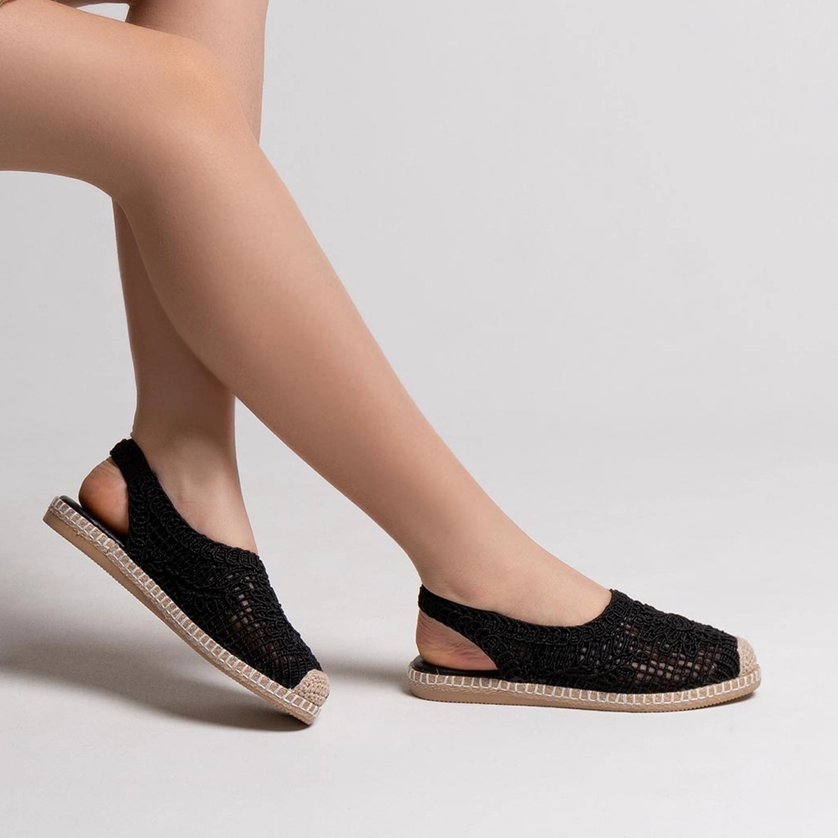 Espadril Günlük Ayakkabı - Siyah
