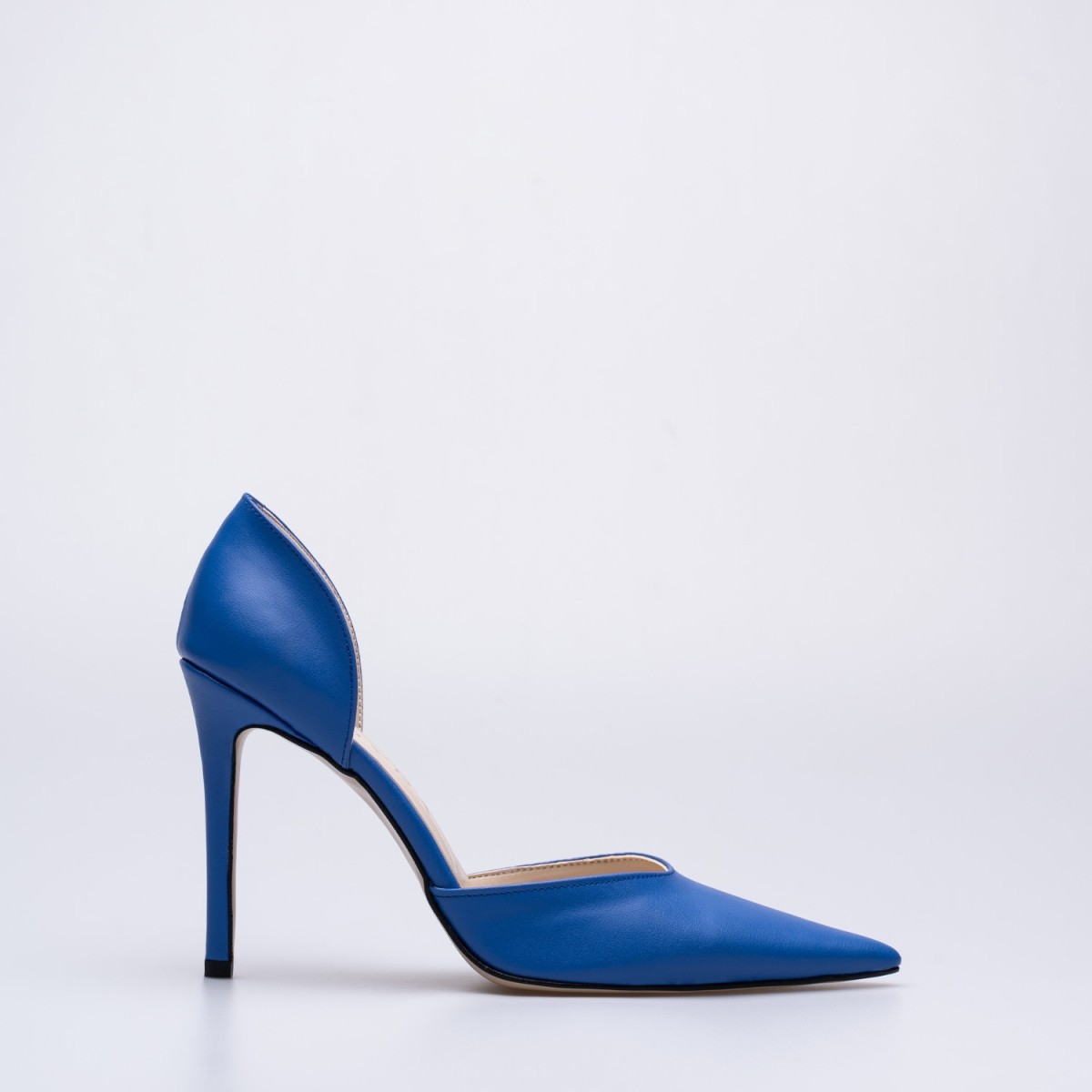 Eleanor İnce Yüksek Topuklu Ayakkabı Stiletto Mavi