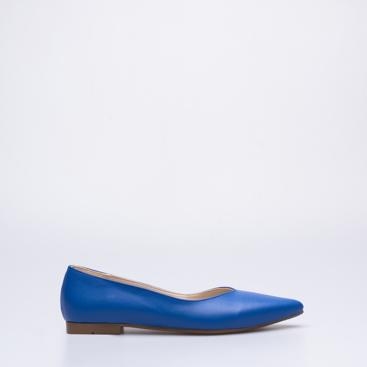 Lois Sivri Burun Babet Ayakkabı Mavi