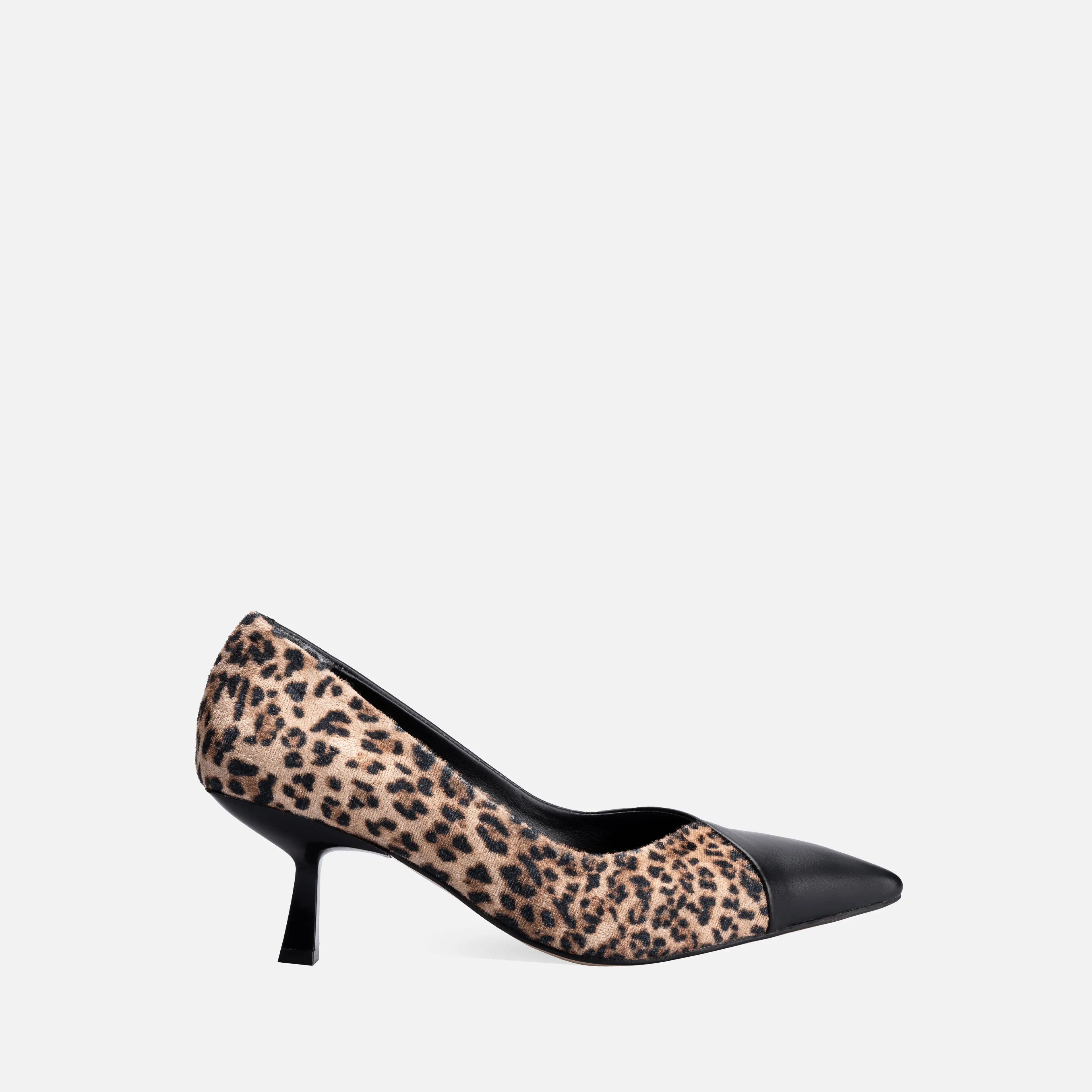 Vivien High Heeled Shoes Pumps Leopard Print 