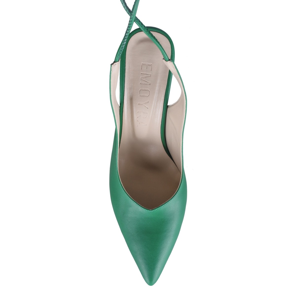 Jade İnce Yüksek Topuklu Ayakkabı Stiletto Yeşil