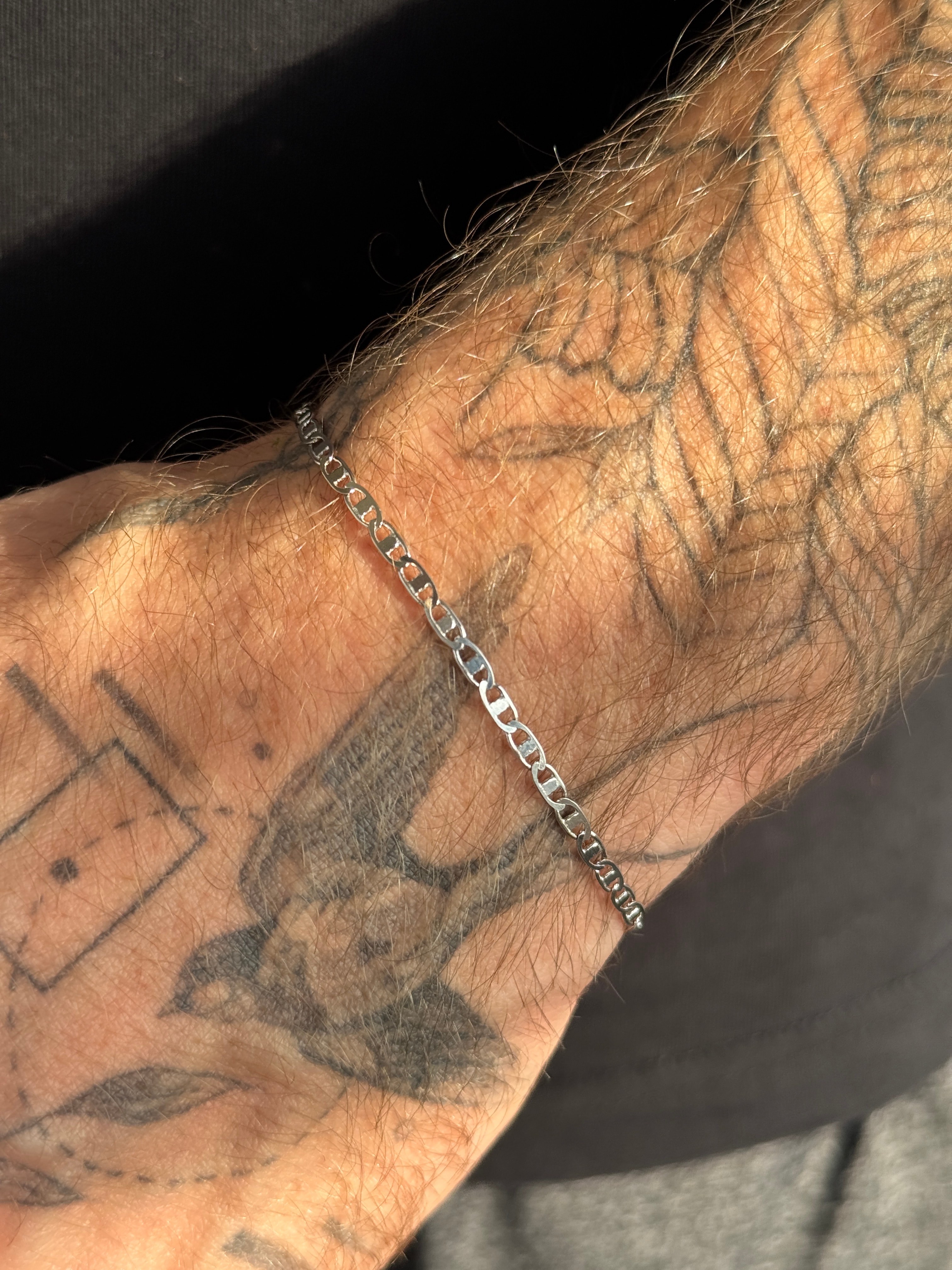 925 Gümüş | ''Atlas'' Erkek Bileklik