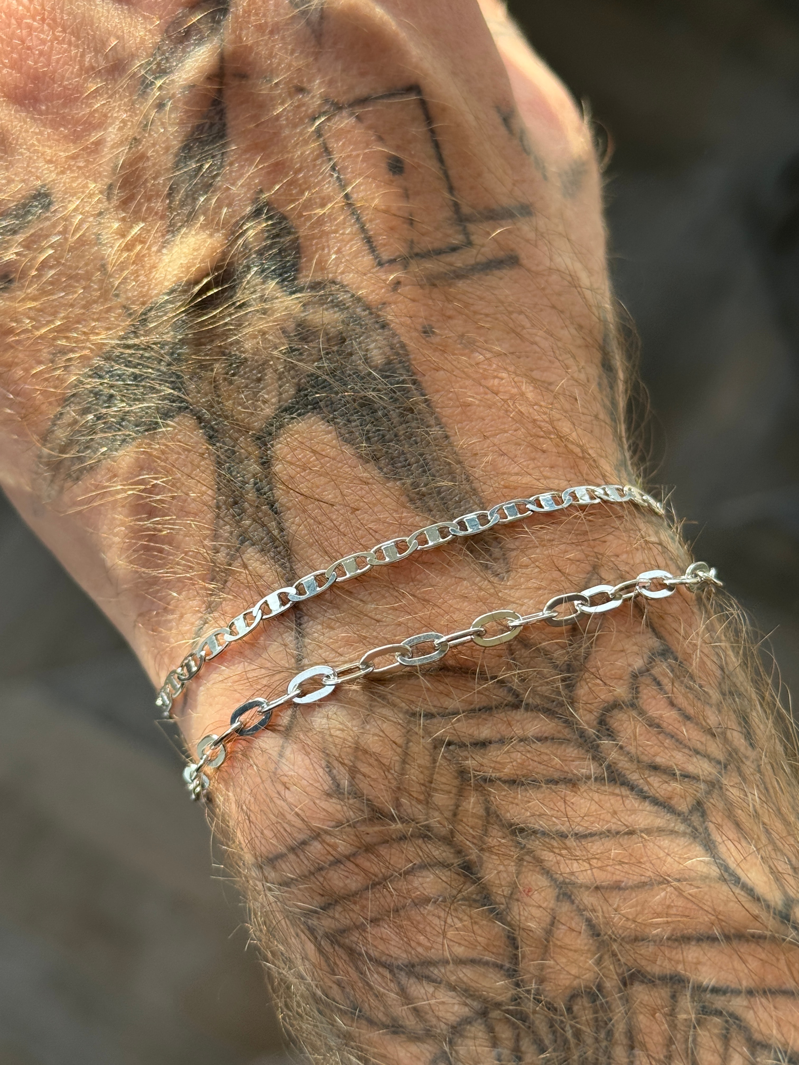 925 Gümüş | ''Atlas'' Erkek Bileklik