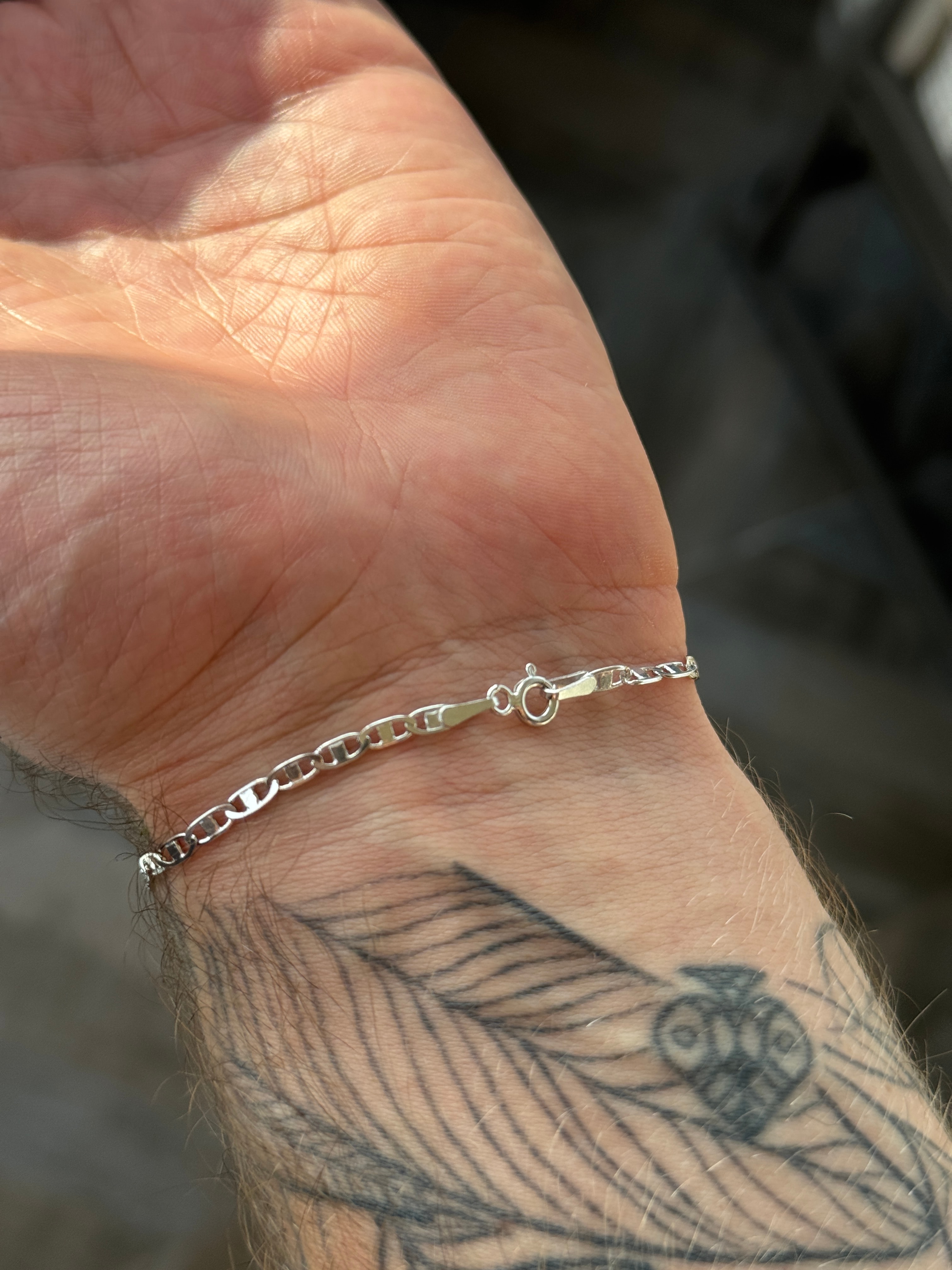 925 Gümüş | ''Atlas'' Erkek Bileklik