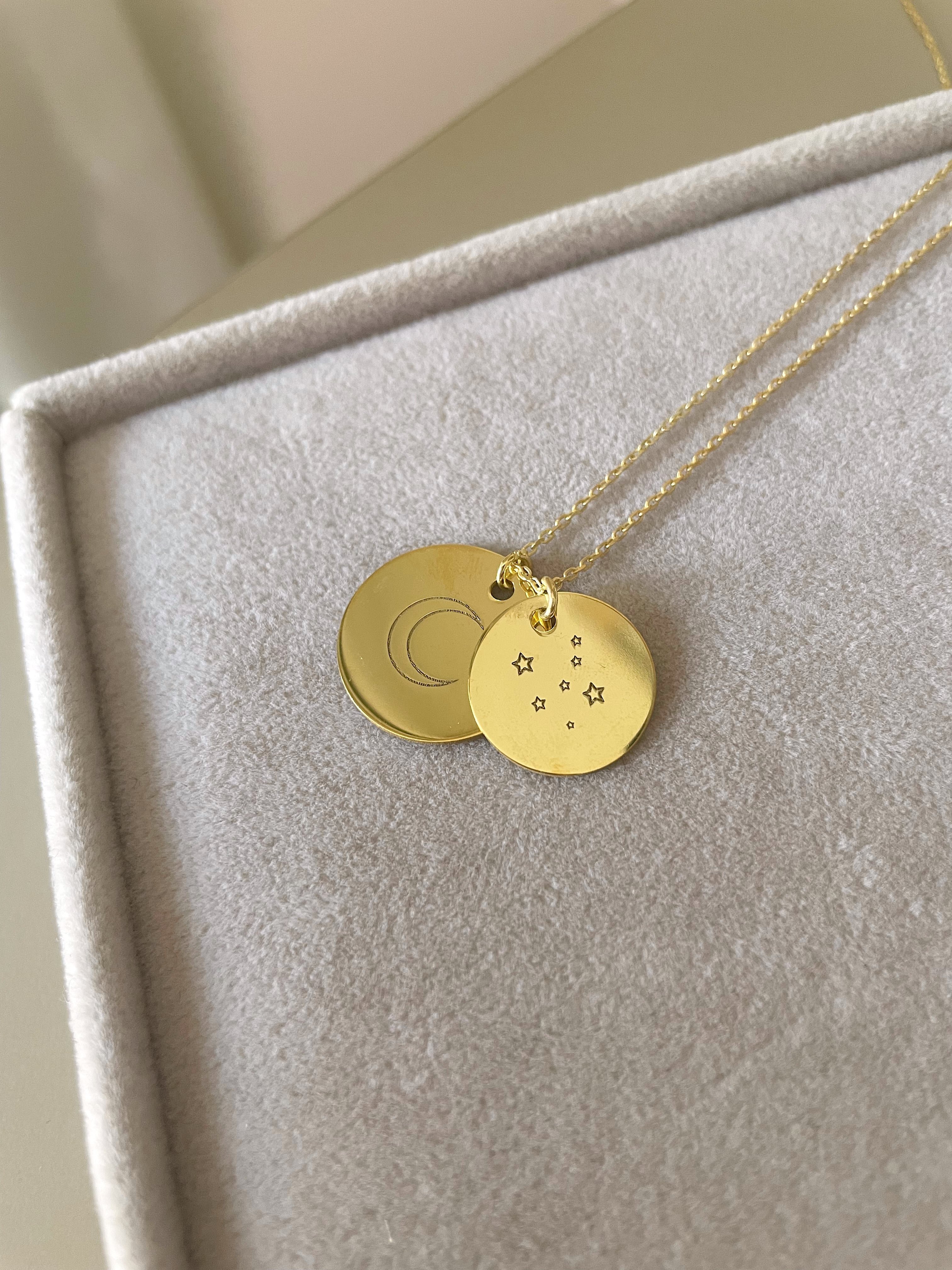 925 Gümüş | ''To The Moon And Back'' Kolye