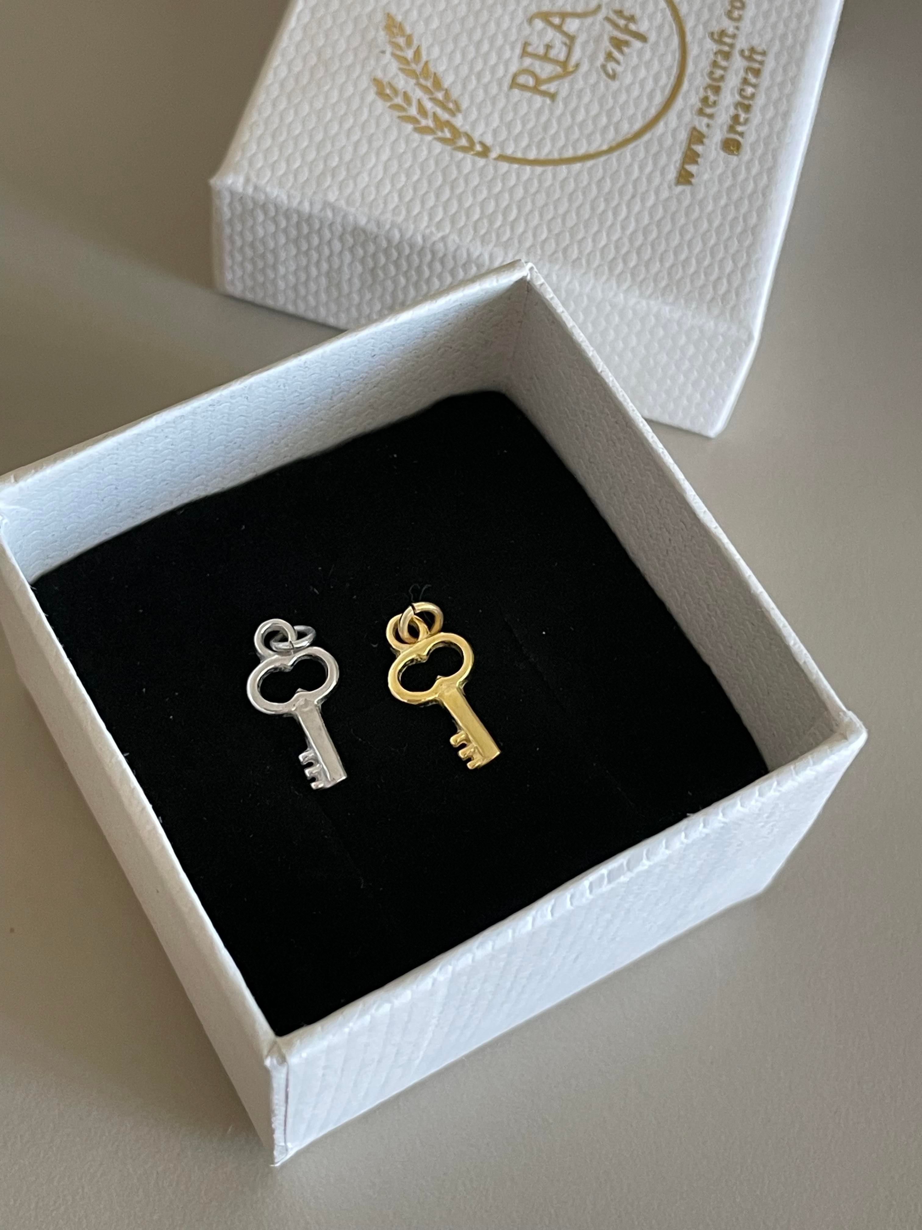 925 Ayar Gümüş | Mini Anahtar Charm