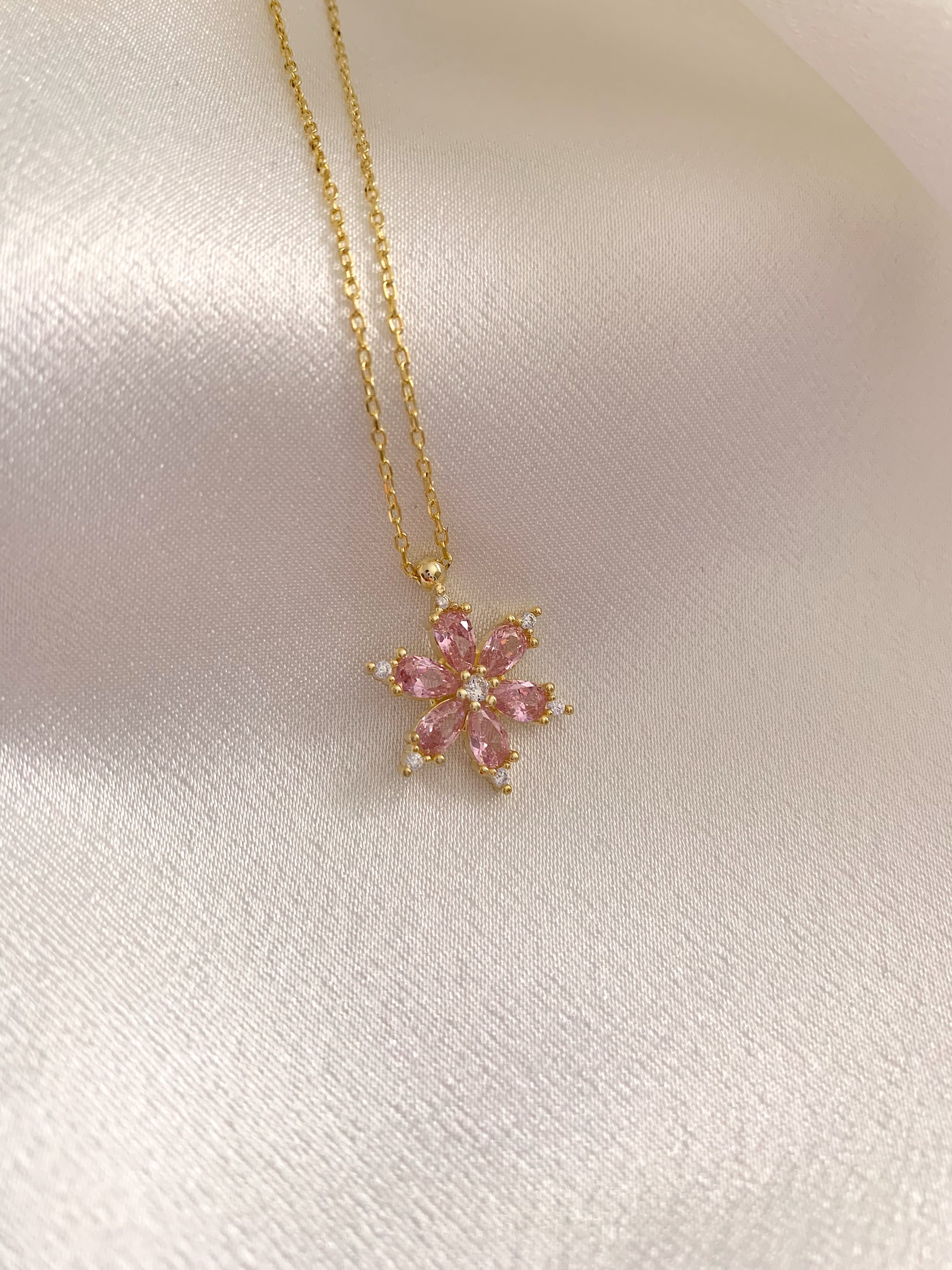925 Gümüş | ''Snowdrop'' Kolye