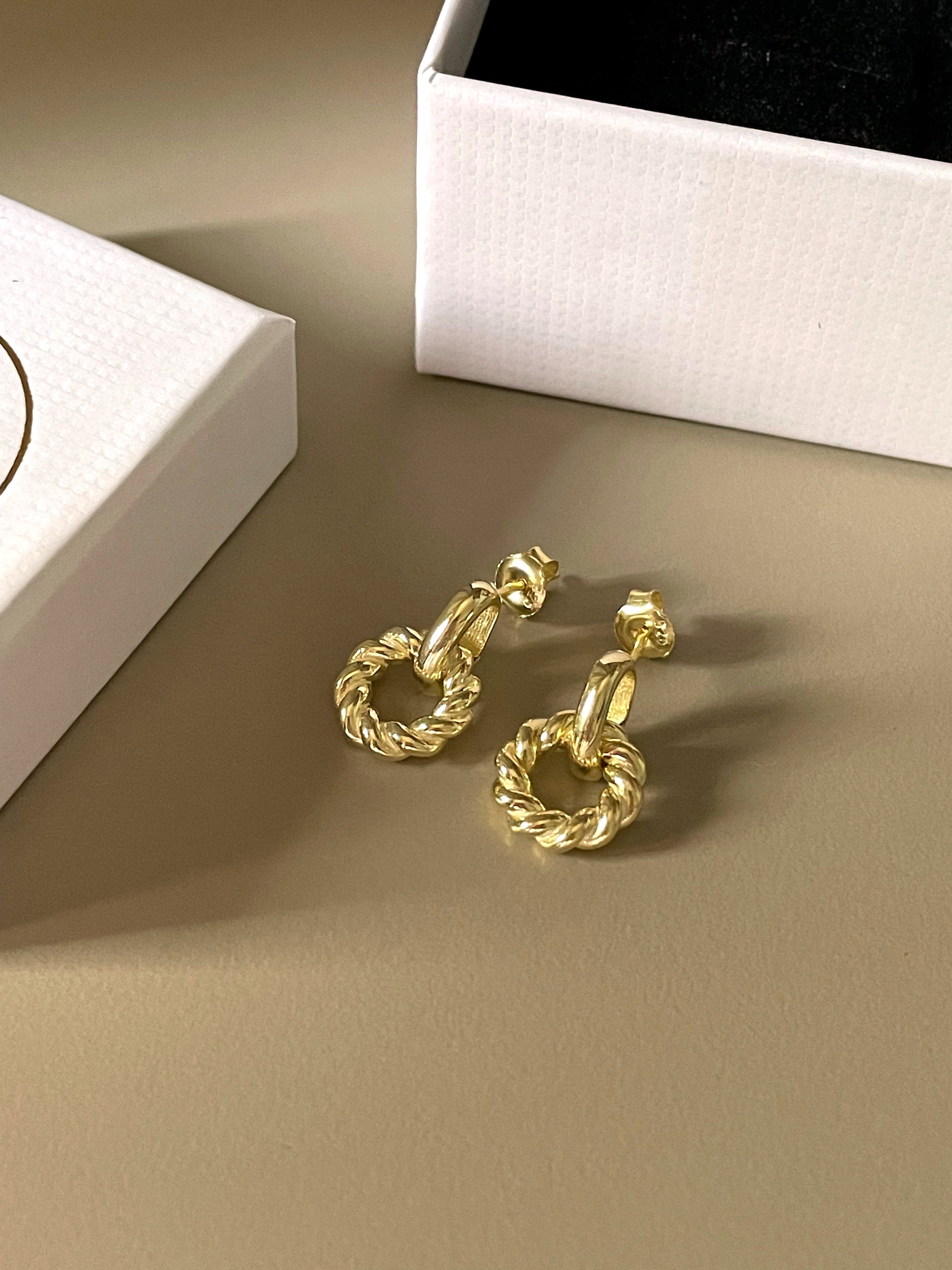 925 Gümüş | Burgu ''Firstlove'' Küpe