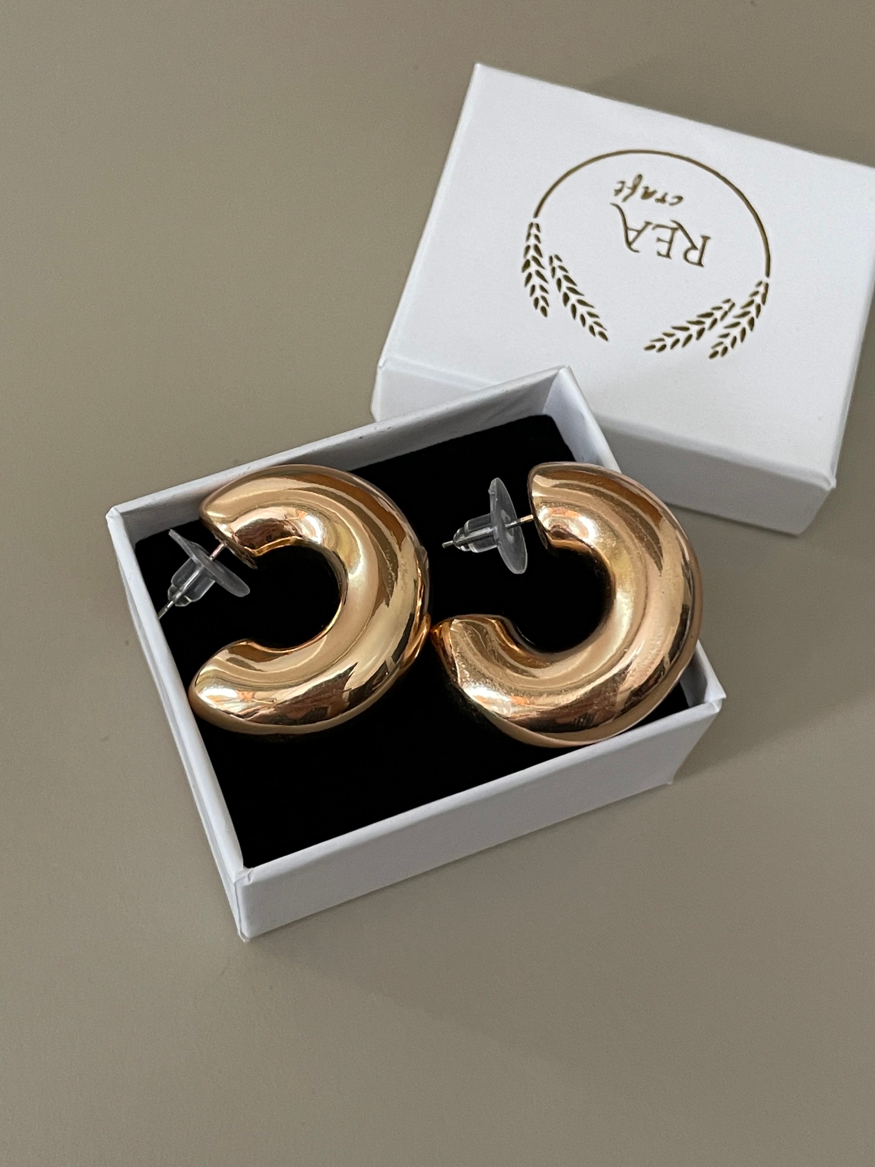 VIP | Bubble Bold Halka Küpe