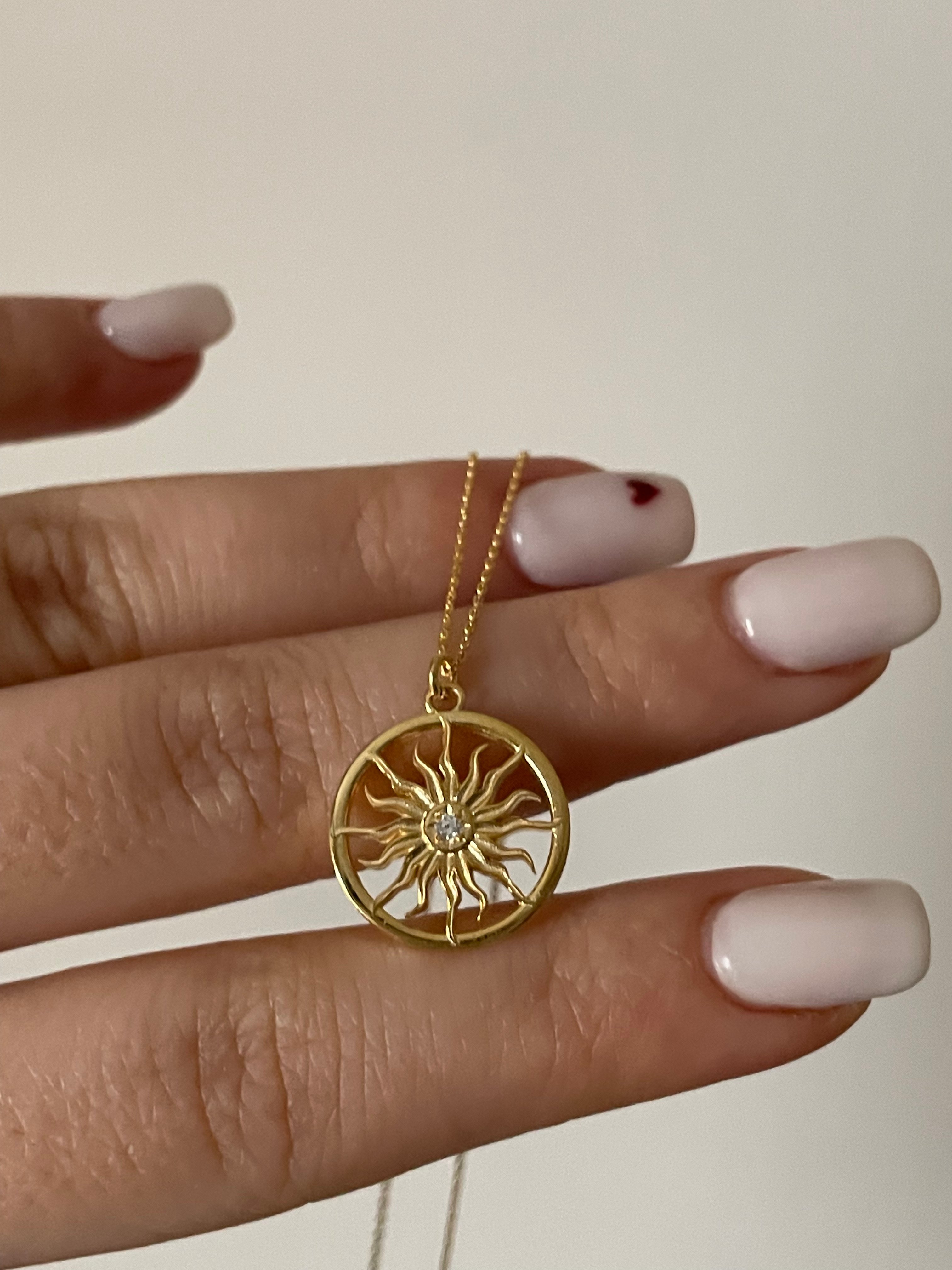 925 Gümüş | ''Sun Eye'' Kolye