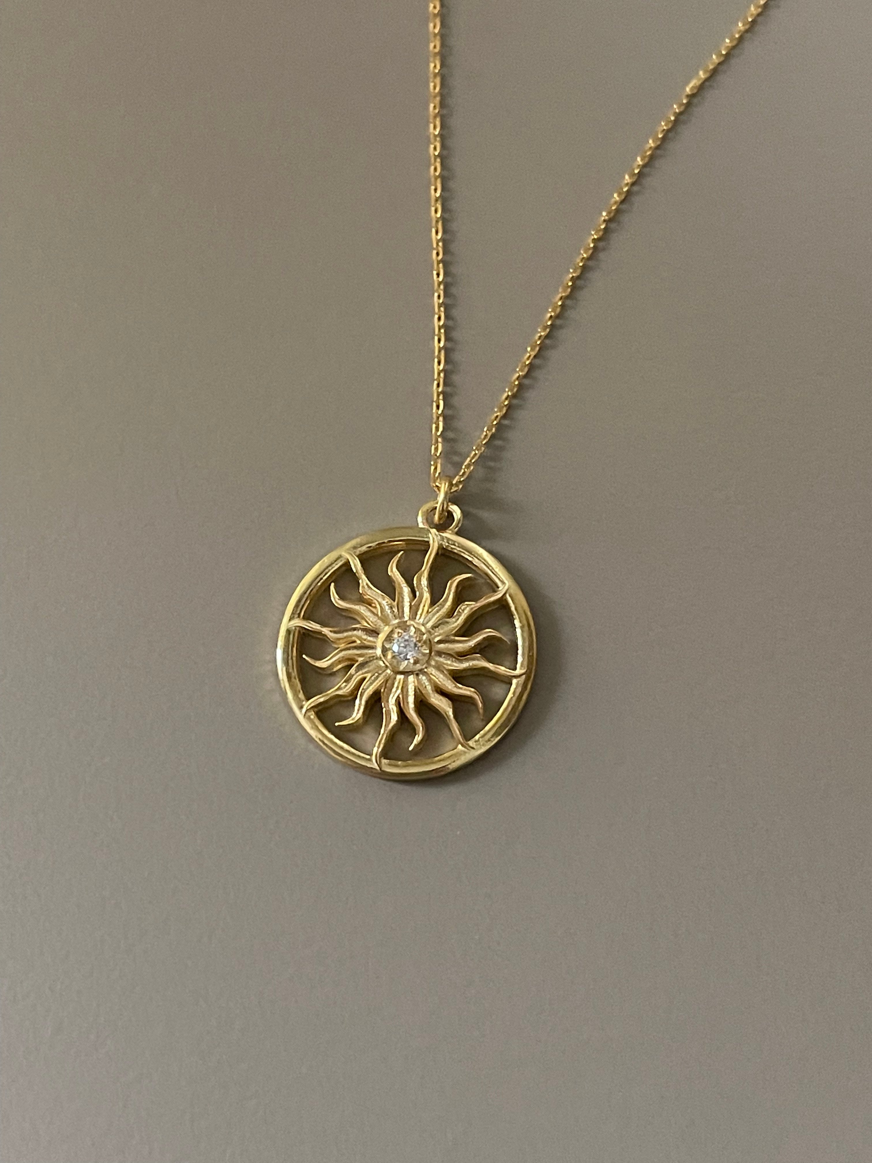925 Gümüş | ''Sun Eye'' Kolye