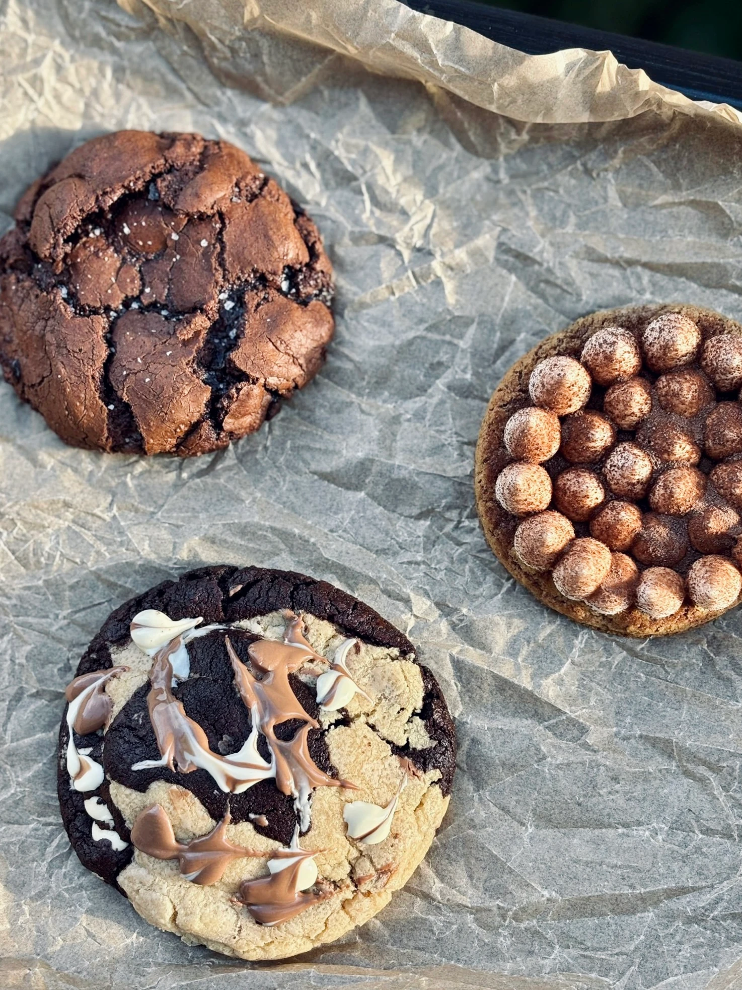 Tüm Cookie Atölyeleri Bölüm 2 / Brownie Cookie, Tiramisu Cookie, Marble Cookie