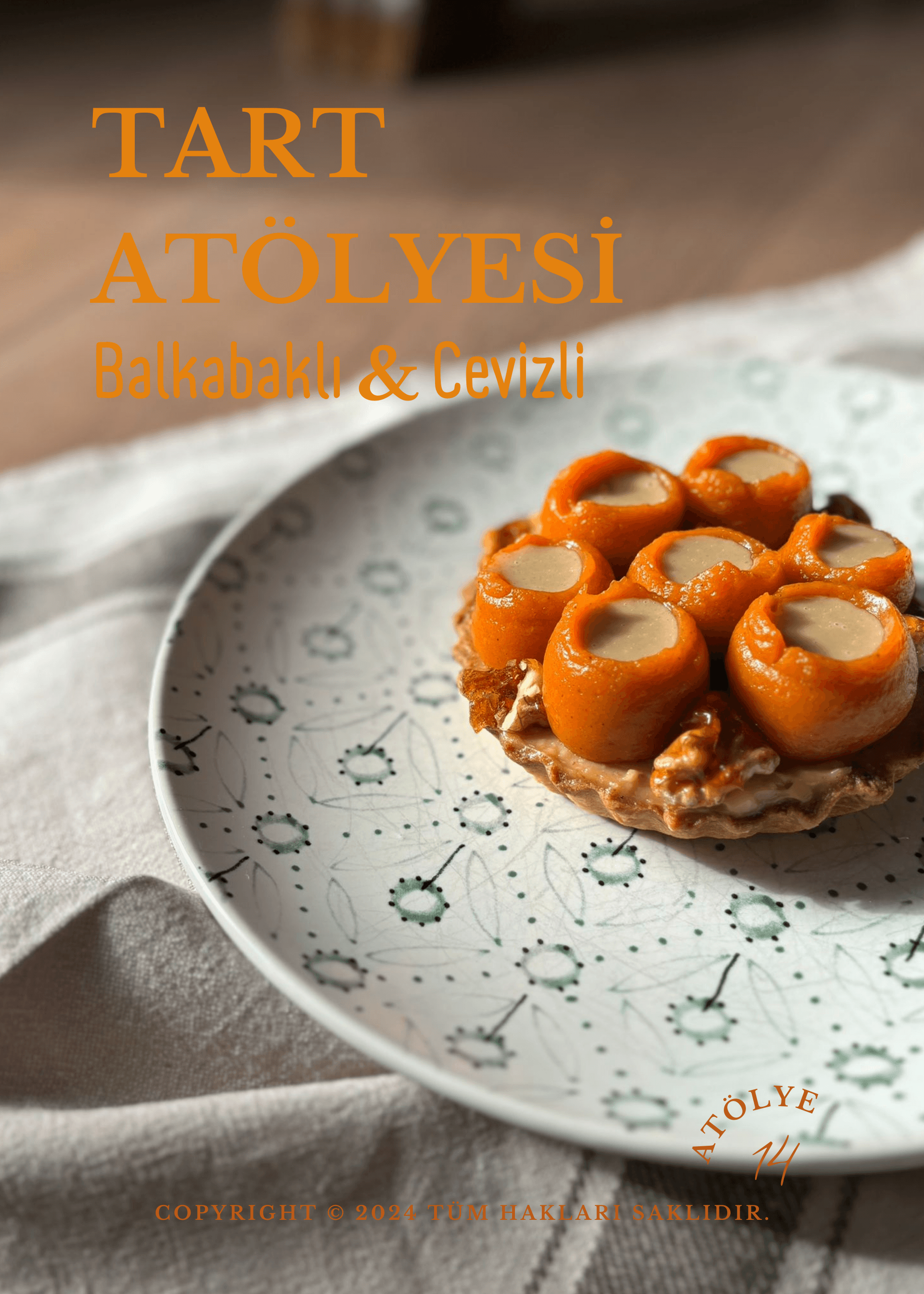 Kestaneli Tart & Balkabaklı Cevizli Tart