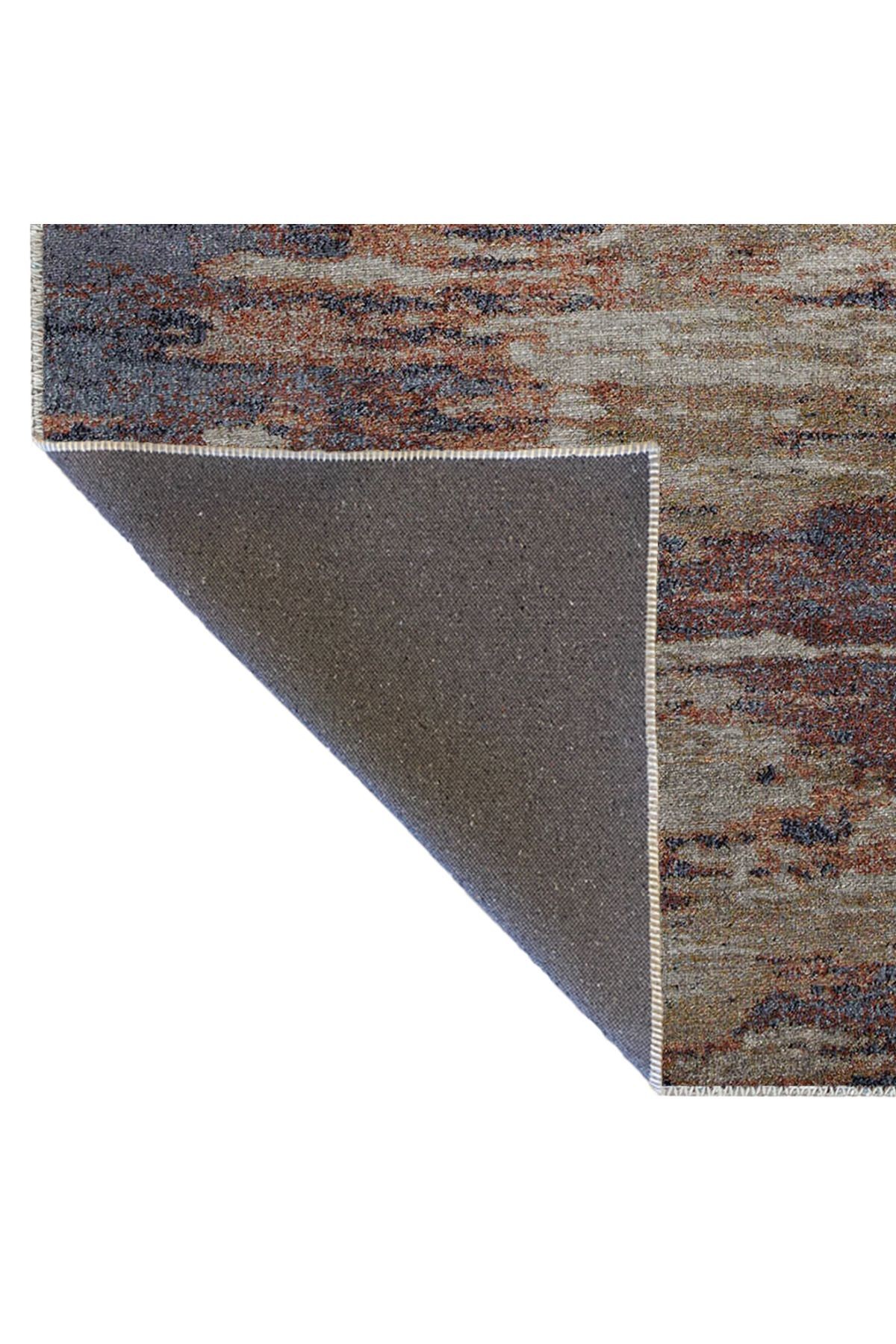 Çok Renkli Soyut Abstract Desenli Kreatif Modern Dekoratif Halı 3089