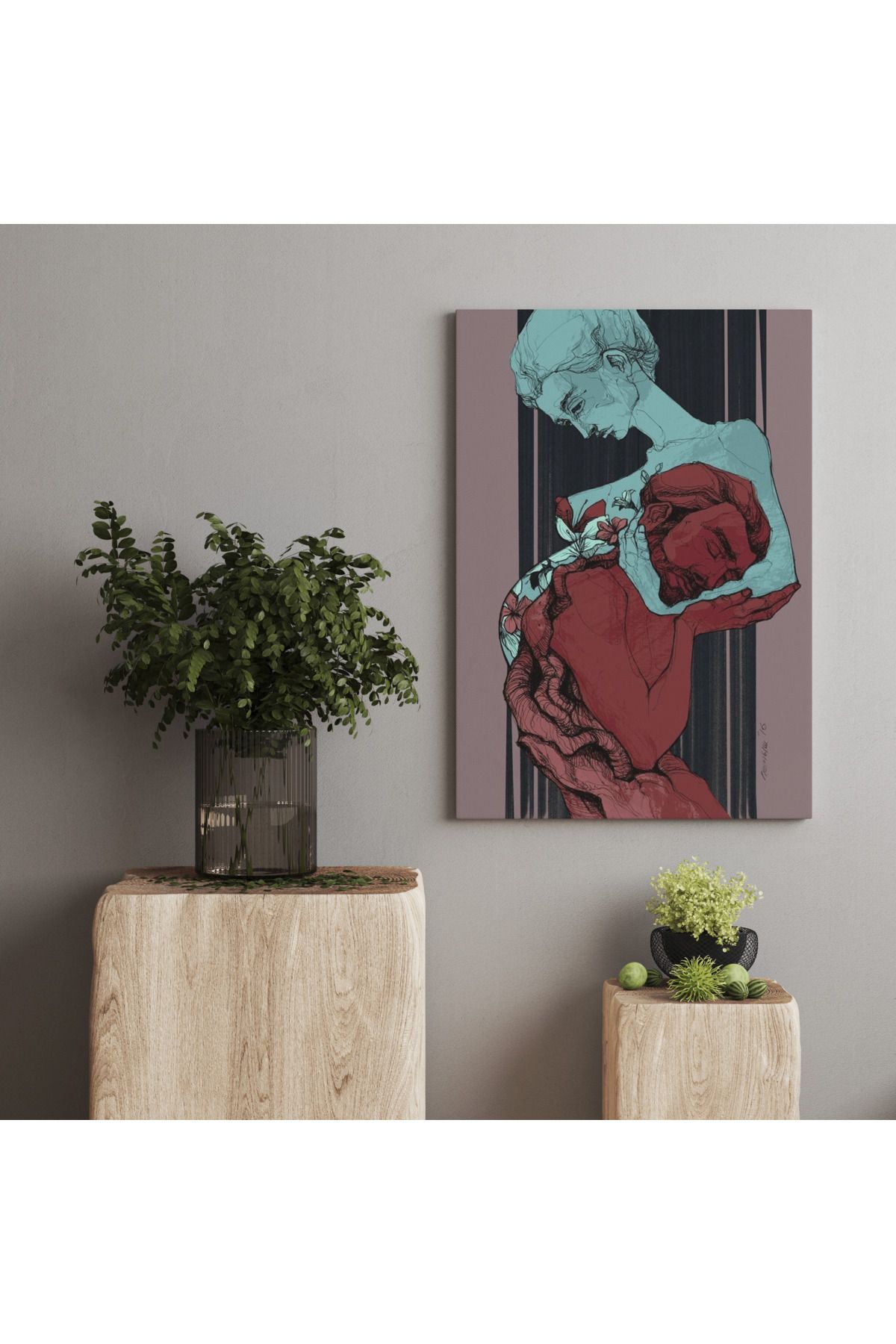 Kanvas Tablo Yaşamın Başlangıcı