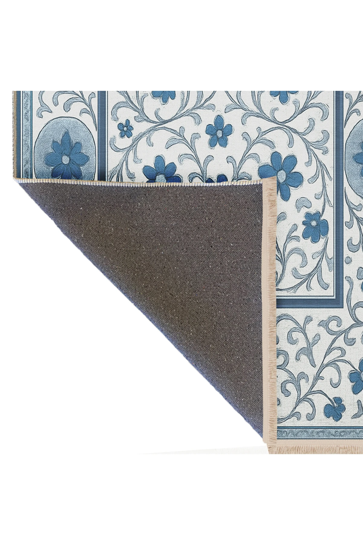 MOSSO Çok Renkli Geleneksel Temalı Desen Dokuma Taban Modern Dekoratif Halı mosso296