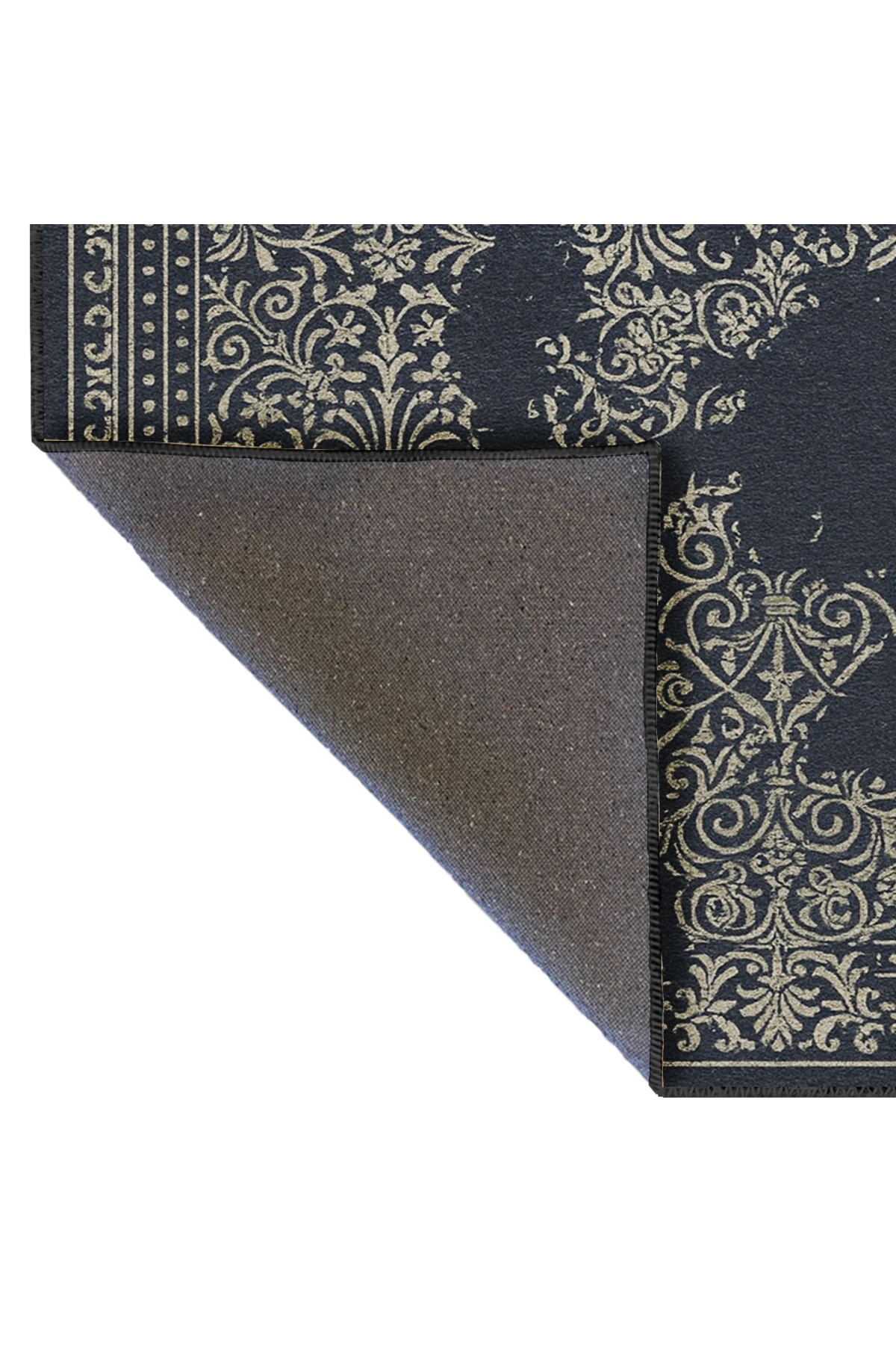 MOSSO Geleneksel Motifli Desen Dokuma Taban Vintage Dekoratif Halı mosso874